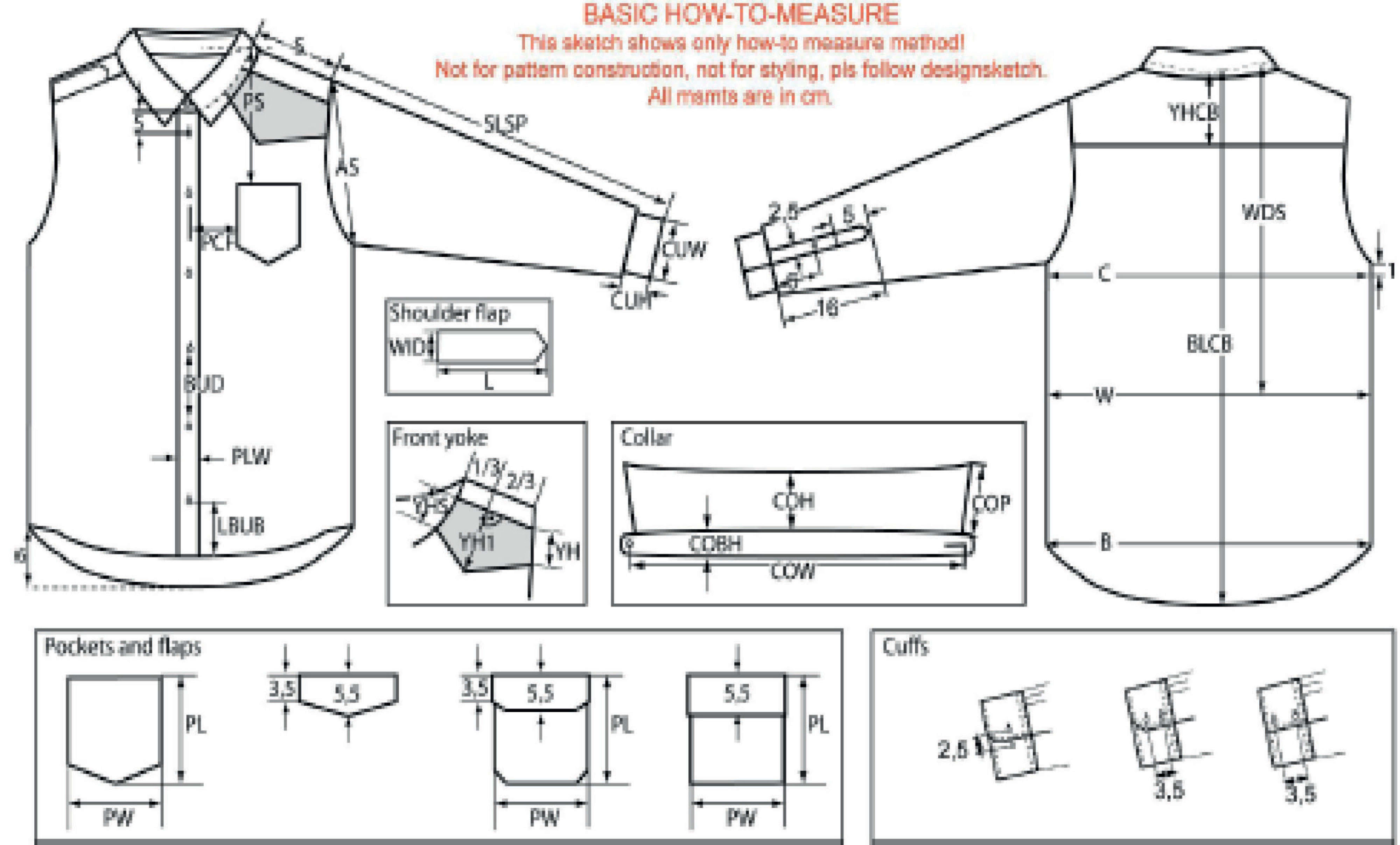 Make shirt sewing pattern for your sewing line by Pattern_maker01