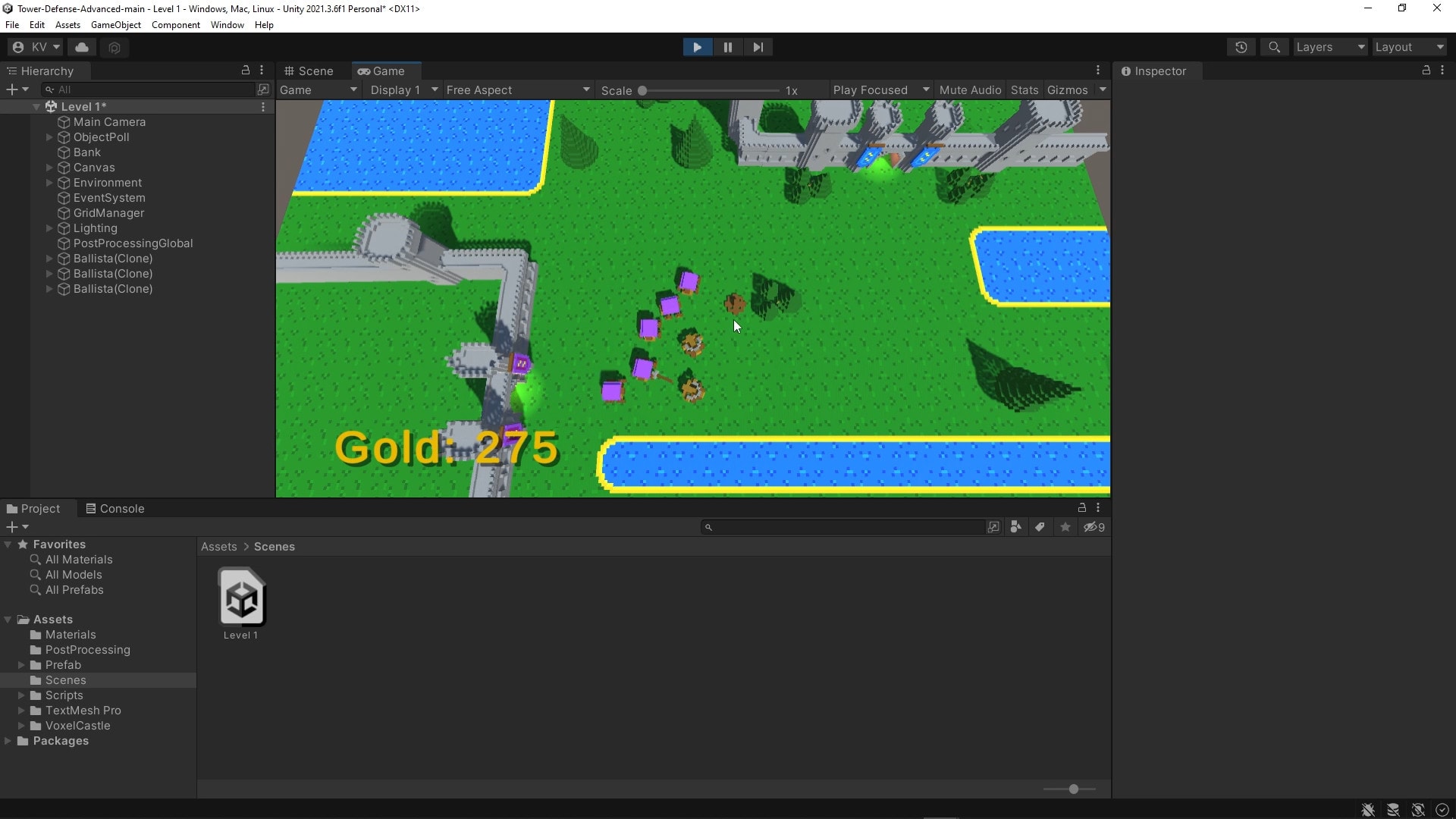 GitHub - Rion5/2D-TowerDefense: Tower Defense Game Created in C# with Unity  Game Engine