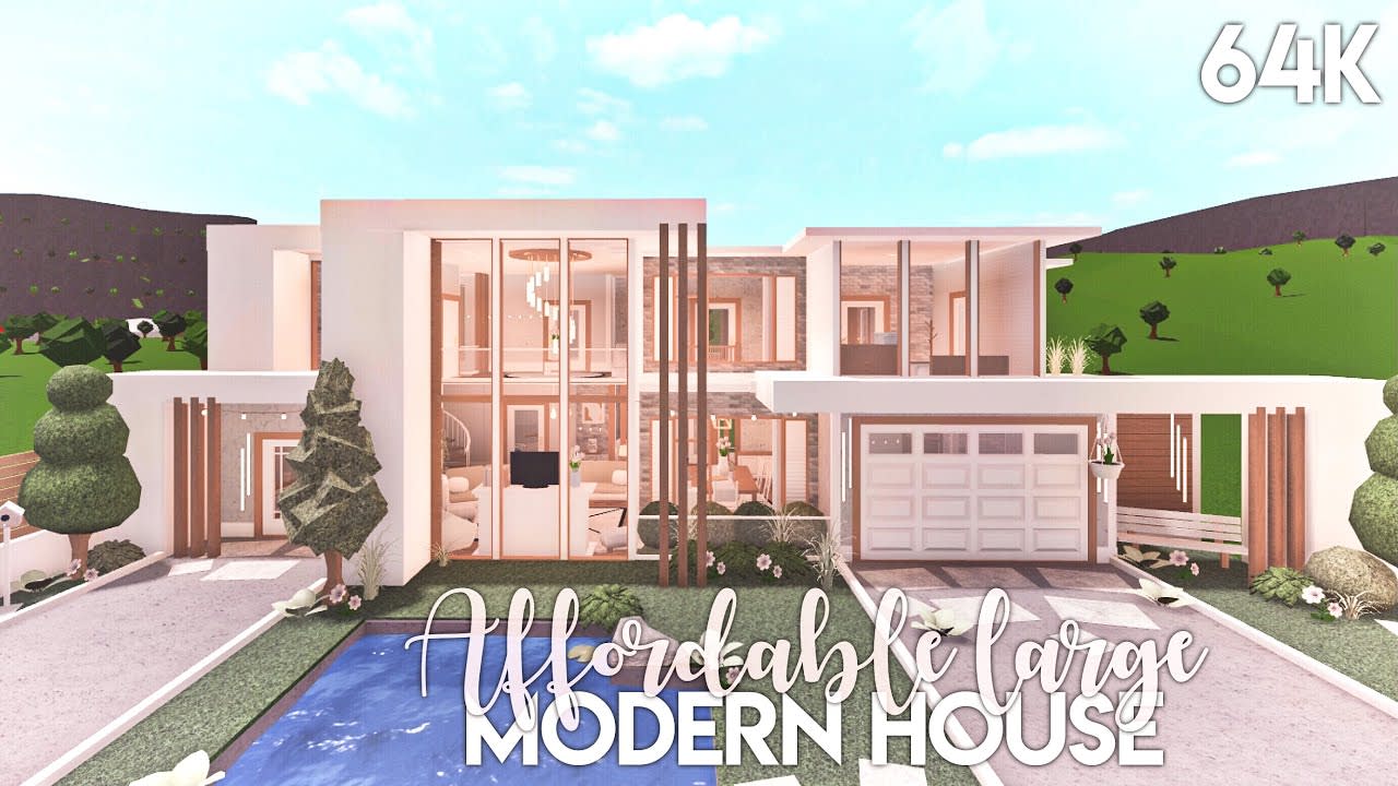 Roblox Modern Boho Bloxburg House