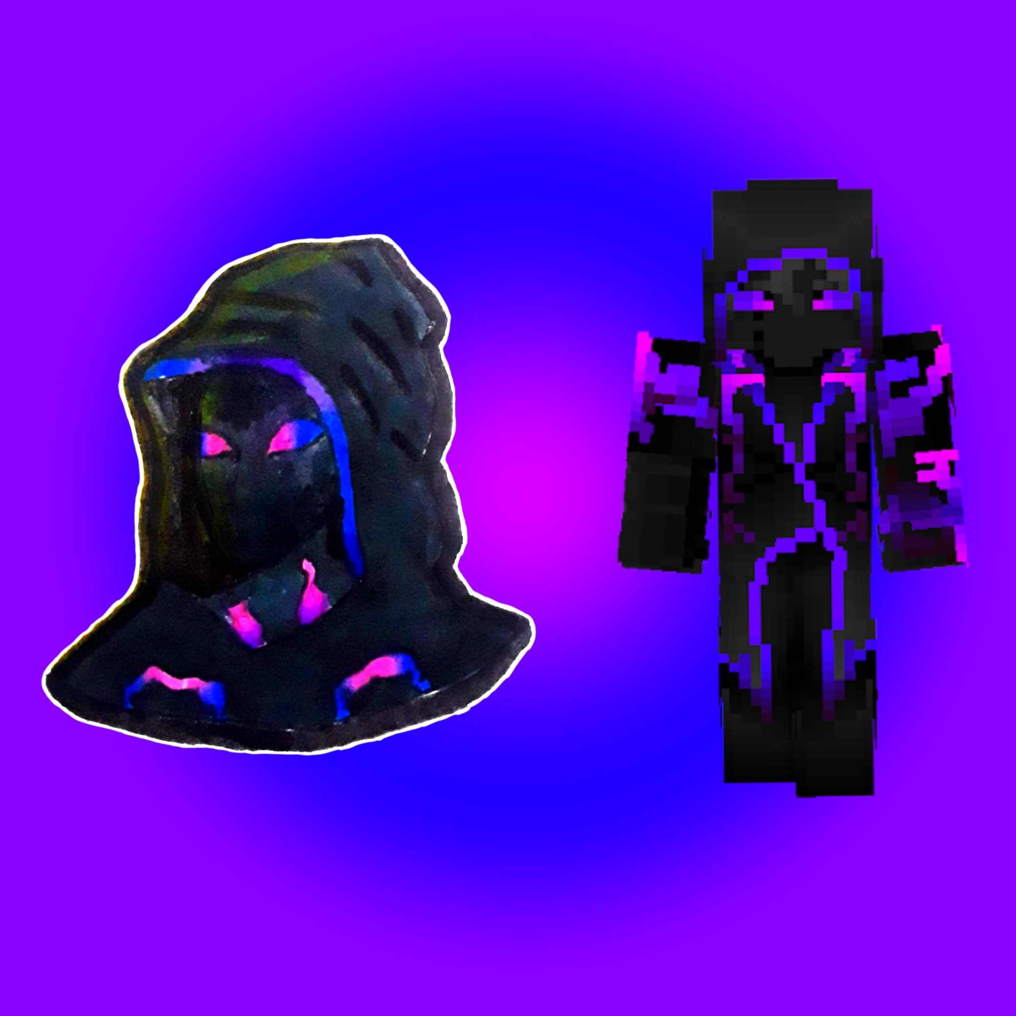 design incredible minecraft or roblox avatar for your profile picture