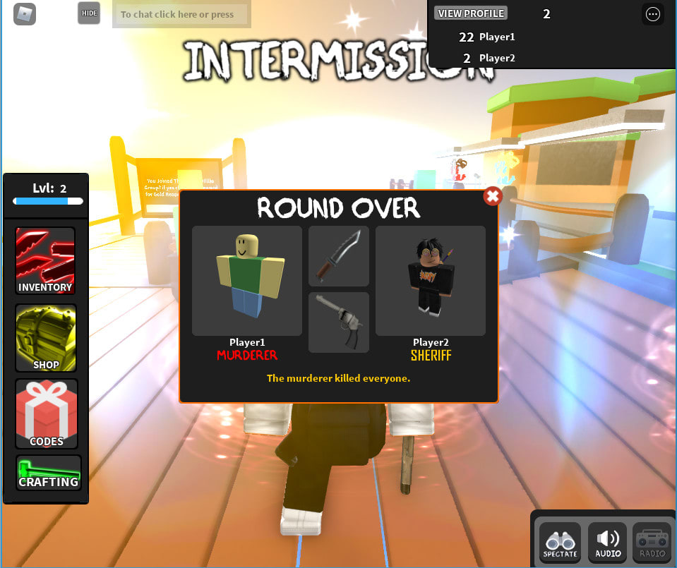 Hacker showing me his inventory : r/MurderMystery2