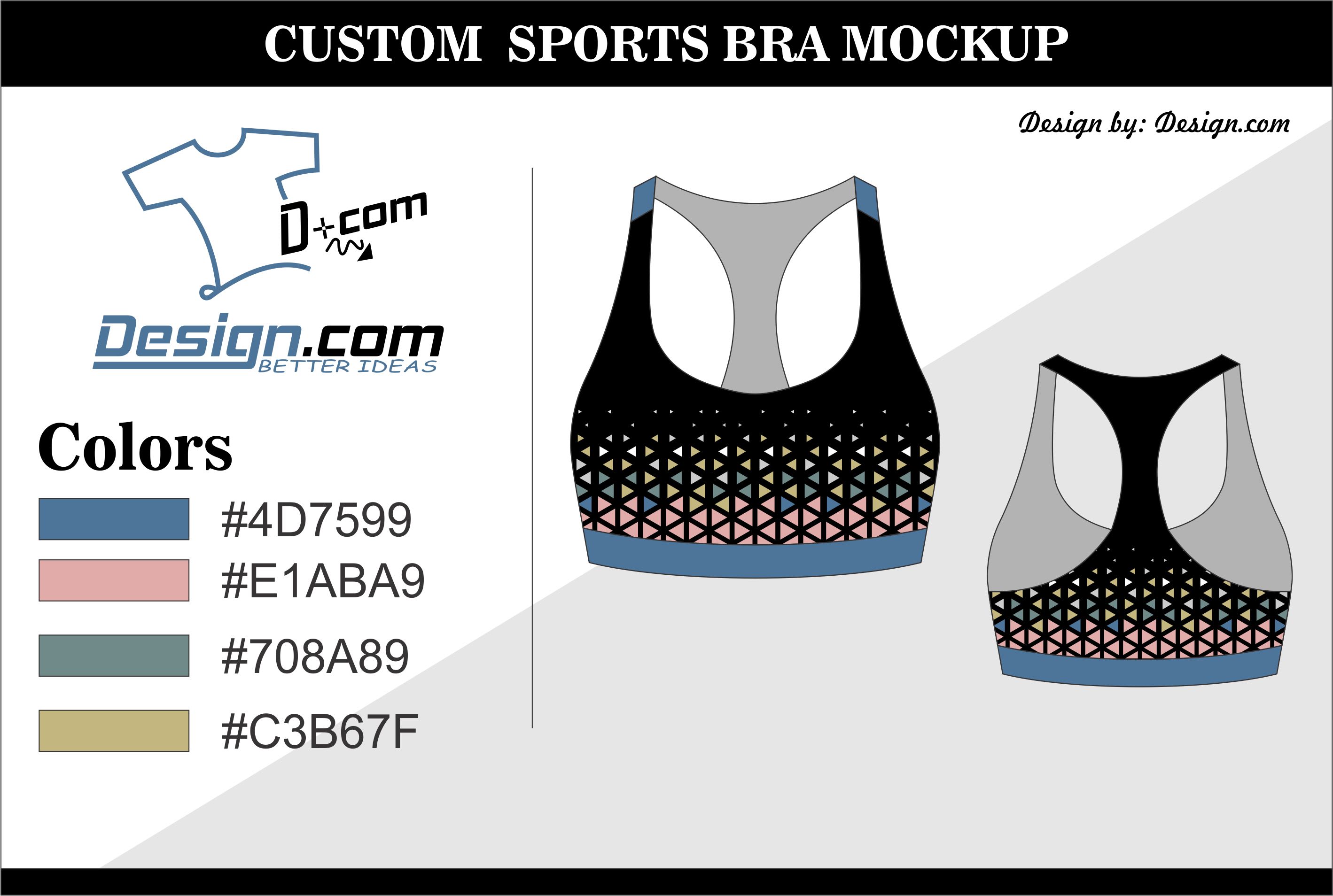 Design custom leggings, sports bra and yoga pants by Design_com101