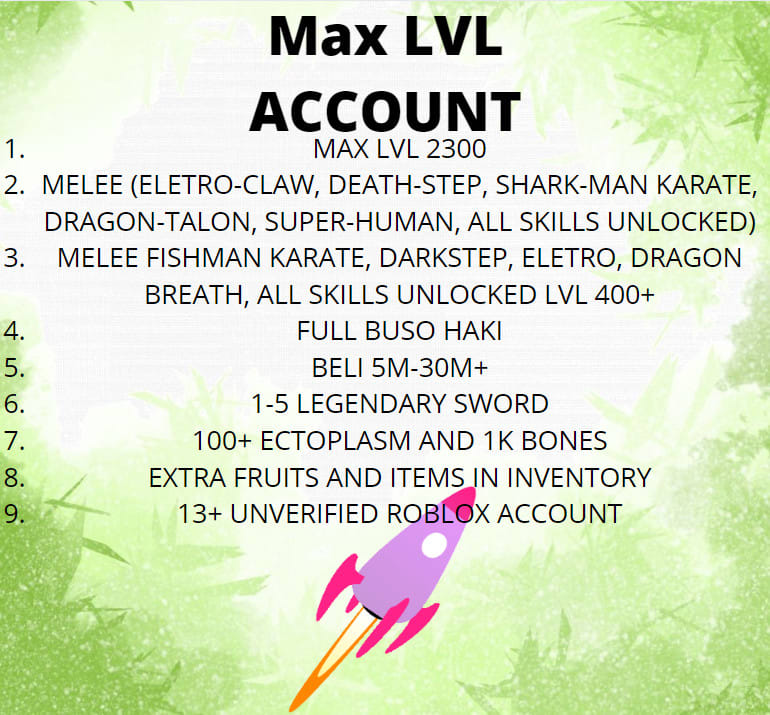 Max level blox fruits account : r/bloxfruits