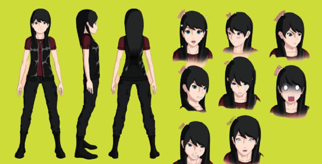 Make Character Design Anime Character Sheet Reference Sheet And Character By Mandla Graphics Fiverr