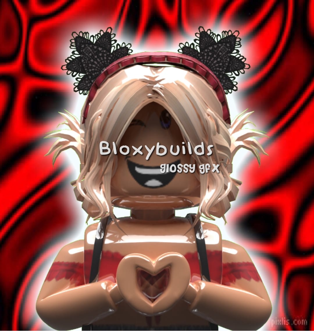Make a glossy roblox gfx personalised for your roblox avatar by