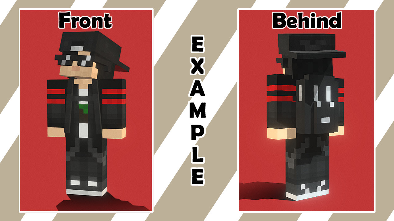 Make you cool custom 3d minecraft skin by Zeemyo | Fiverr