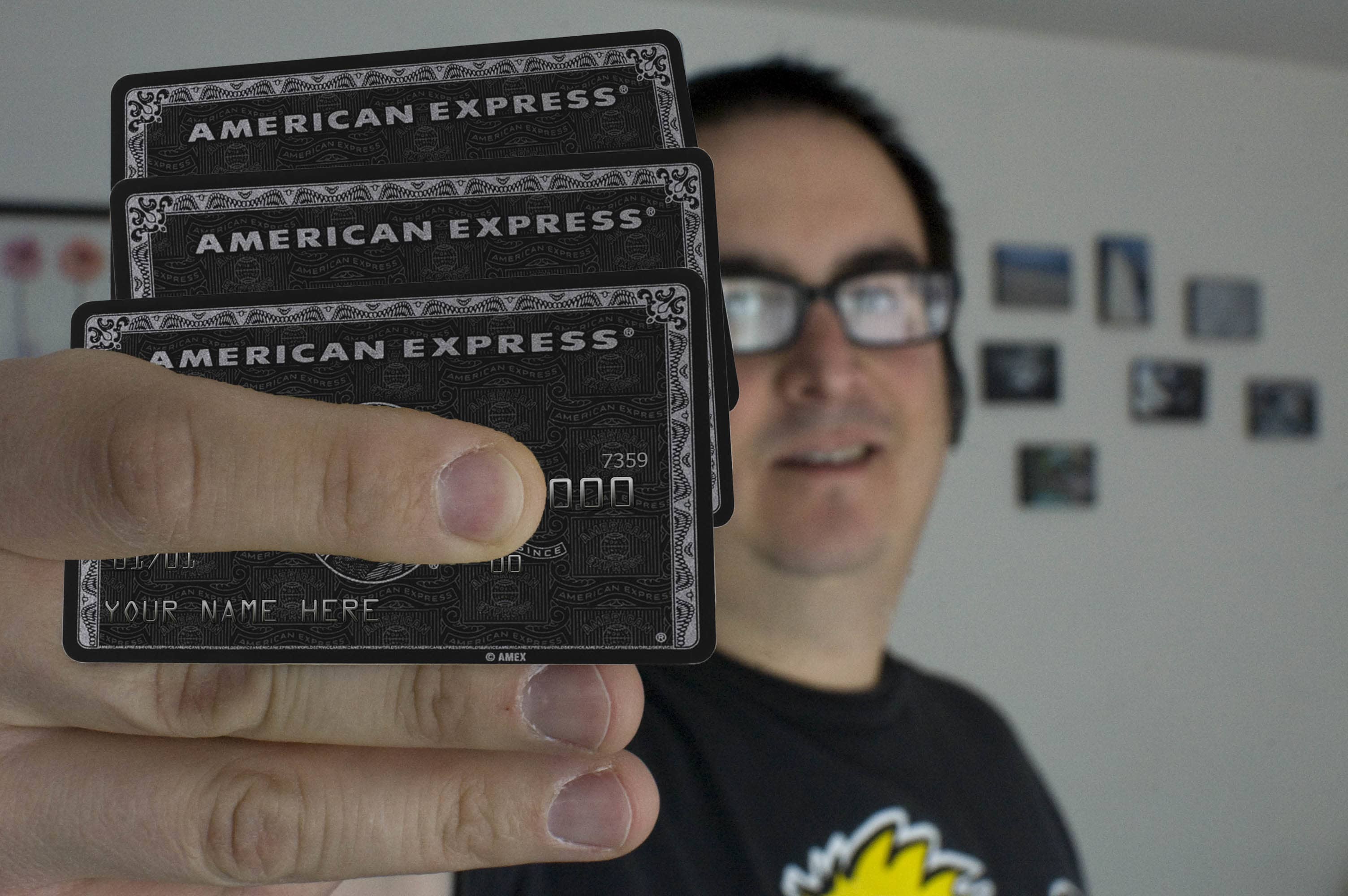 Create A Photo Of A Personalized Amex Black Card For You By Csh686 Fiverr