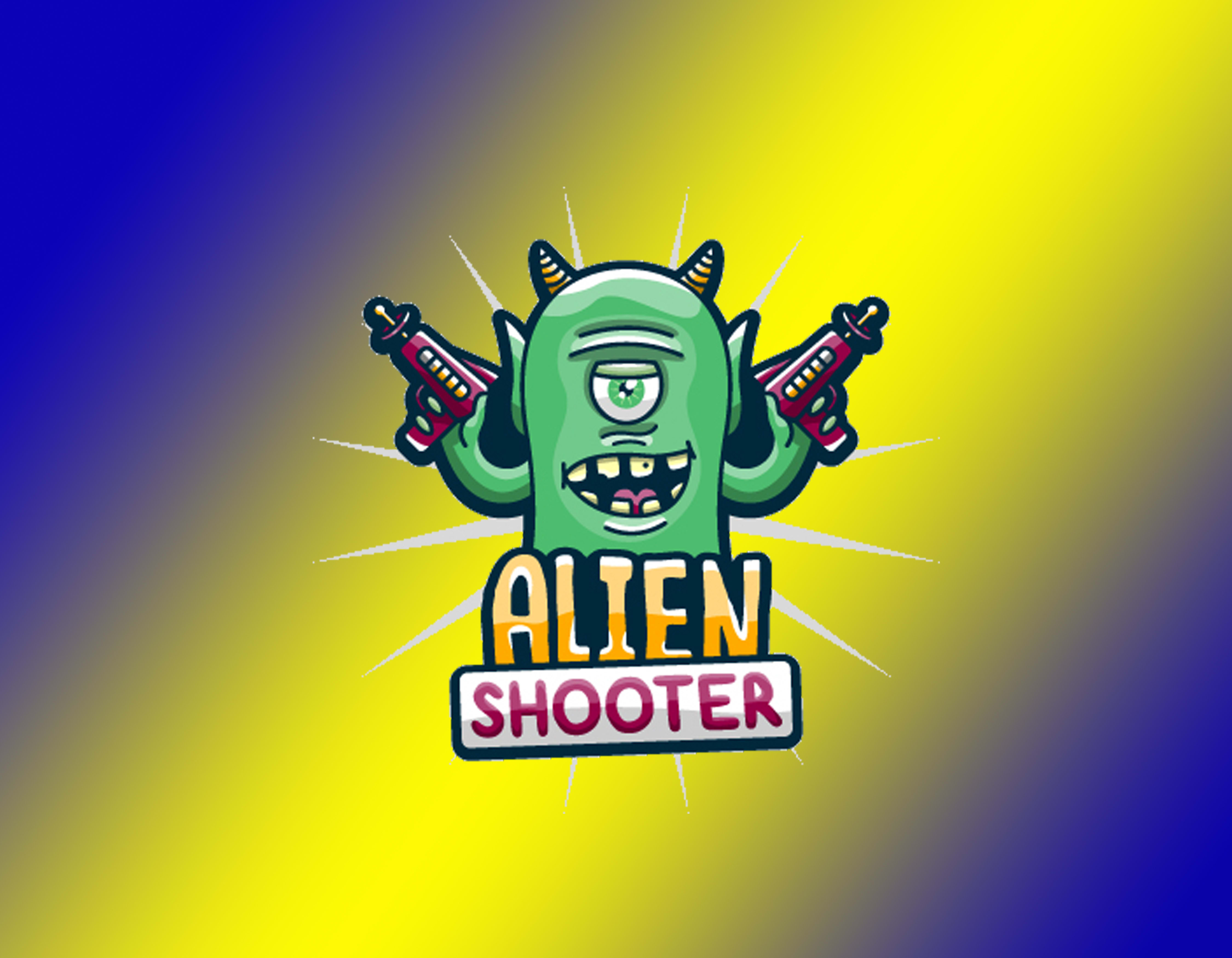 Alien Shooter Logo 561 Alien Logo Esports Images, Stock Photos, 3D
