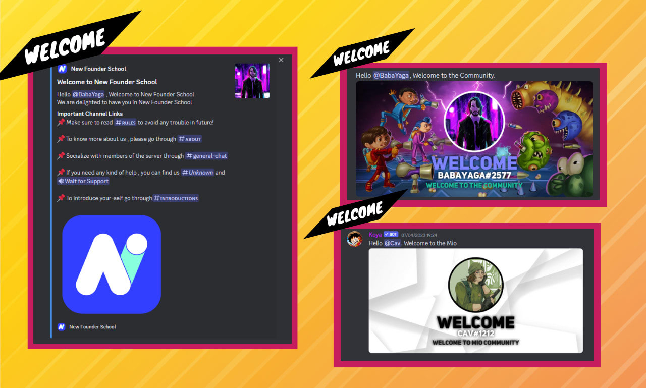 Create a customized discord server by Shawnandro