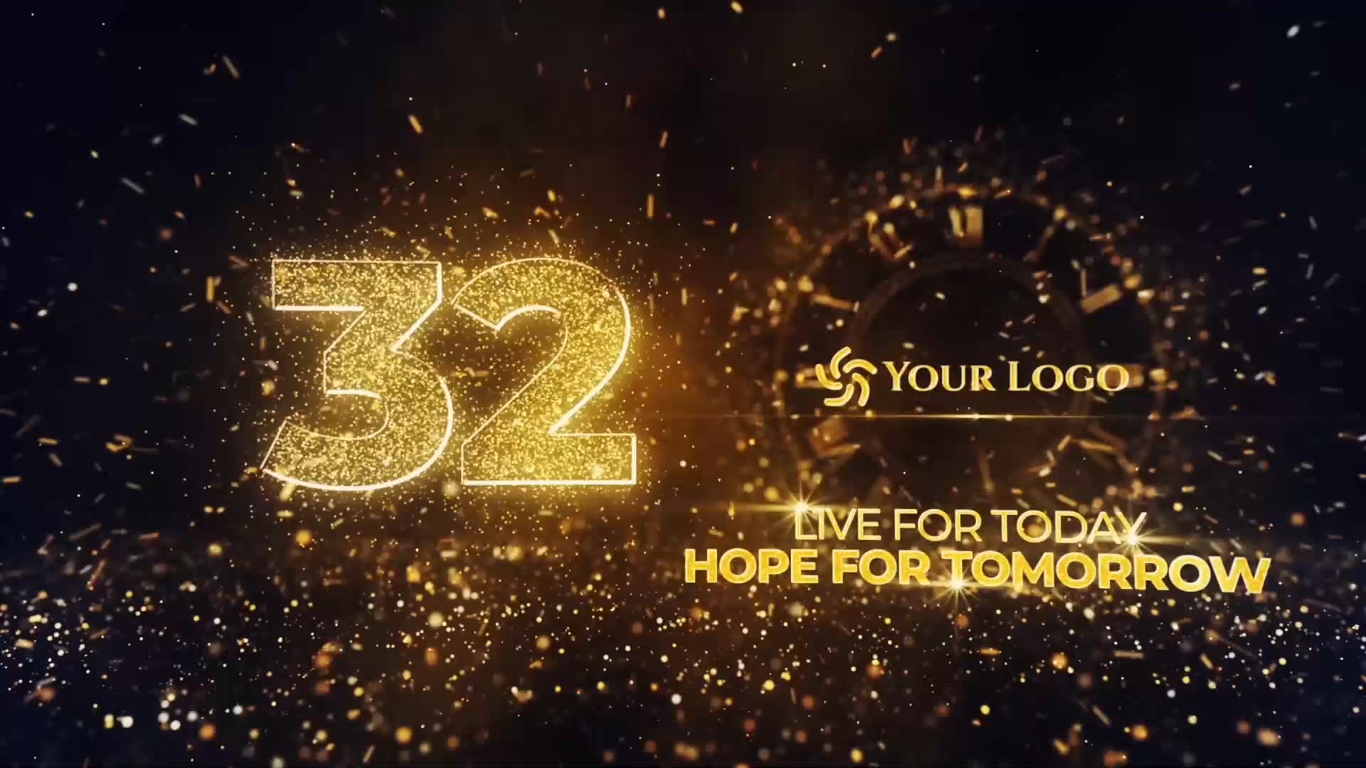 Make this amazing happy new year 2024 countdown greetings video by