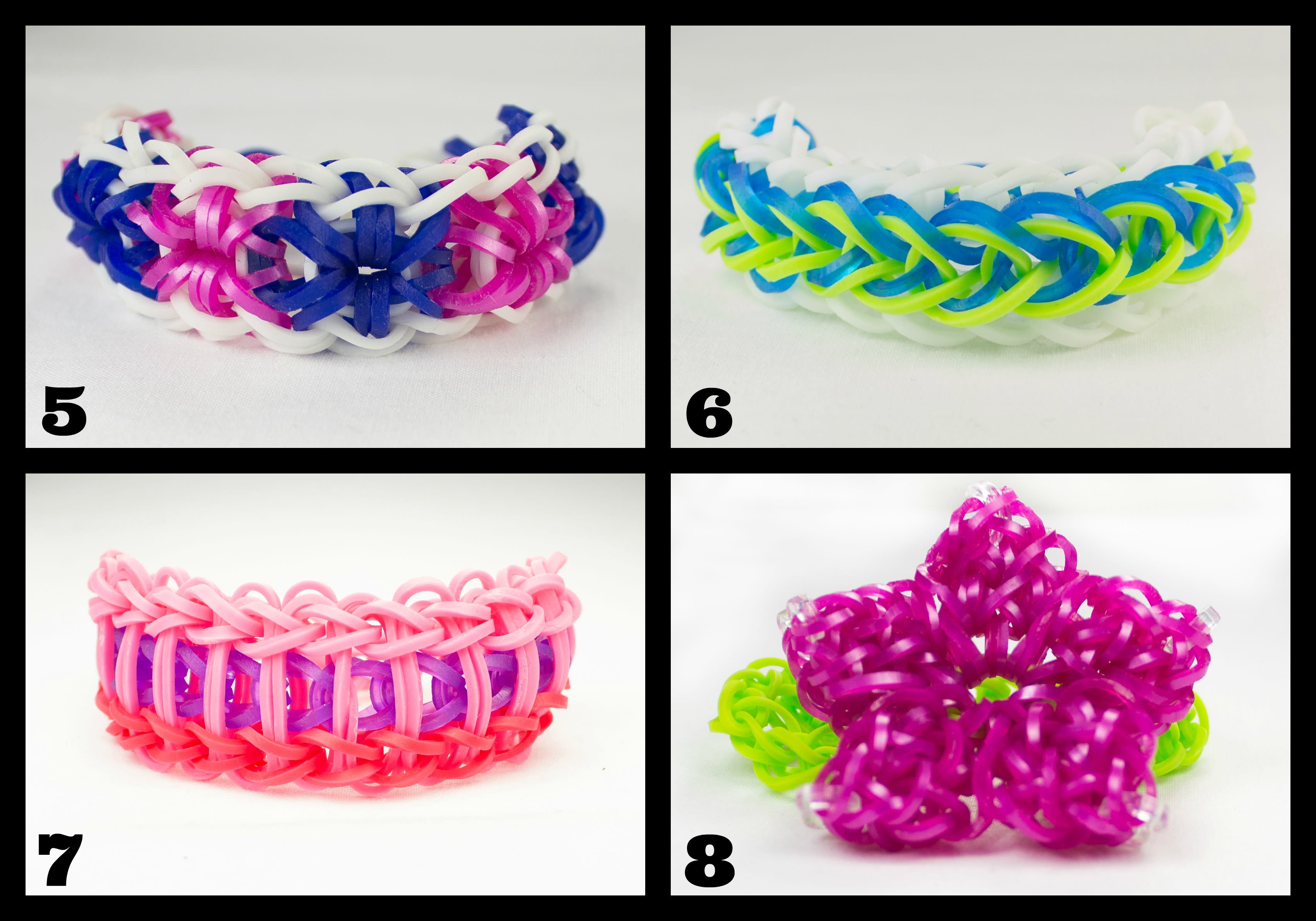 make a custom rainbow loom bracelet