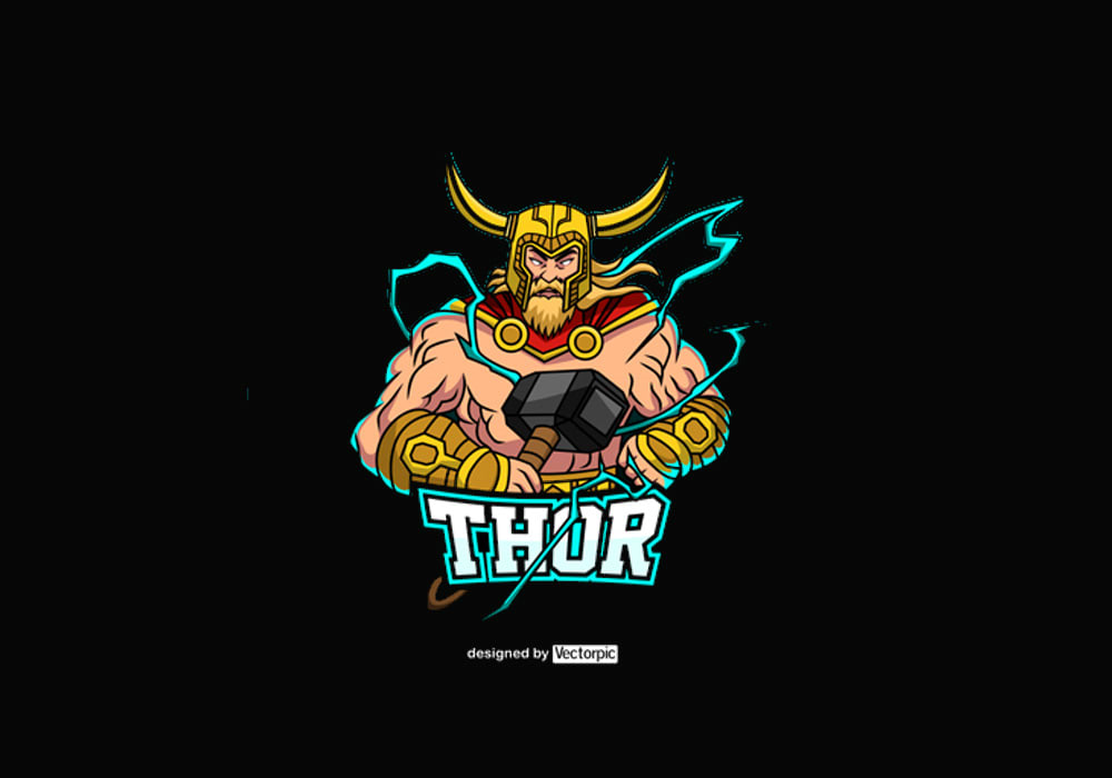 Thor Logo Hintergrundbild