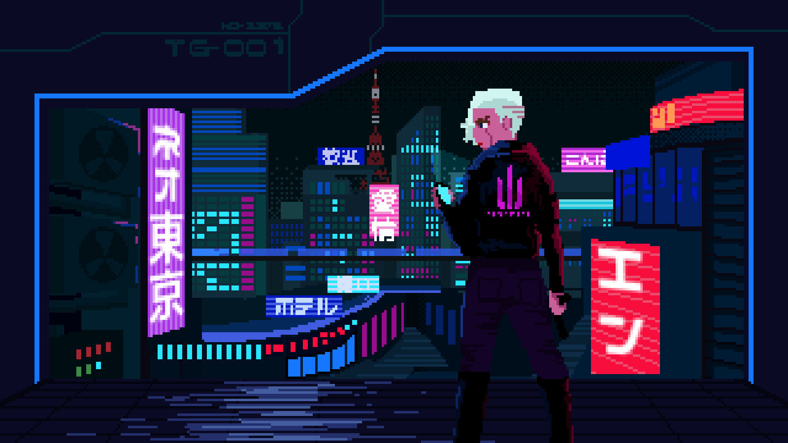 VirtuaVerse: Cyberpunk and Pixels  Cool pixel art, Pixel art background,  Pixel animation