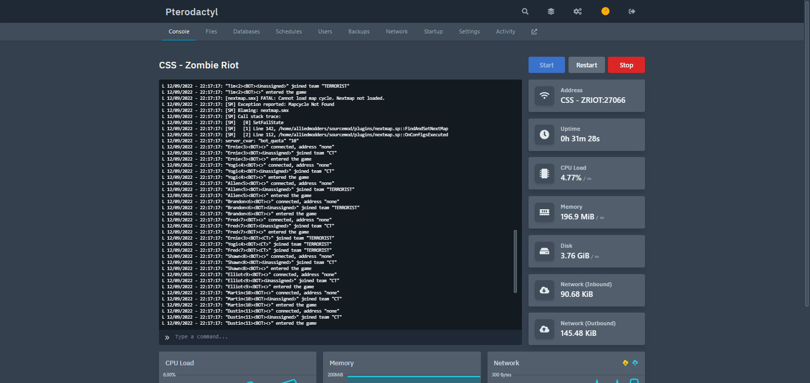 GitHub - florianfinn/pterodactyl-eggs: Service eggs for the pterodactyl  panel