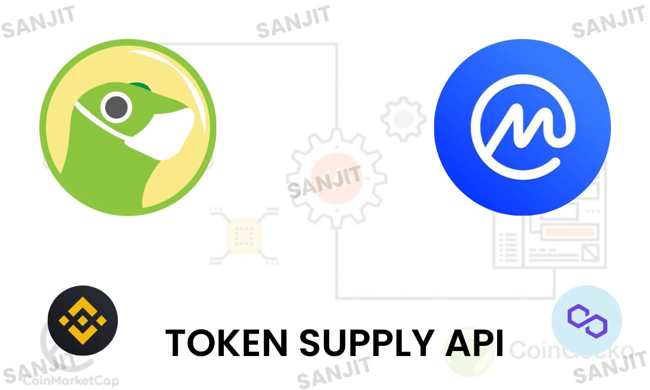 Do coinmarketcap circulating supply api for listing token by Sanjithacks |  Fiverr