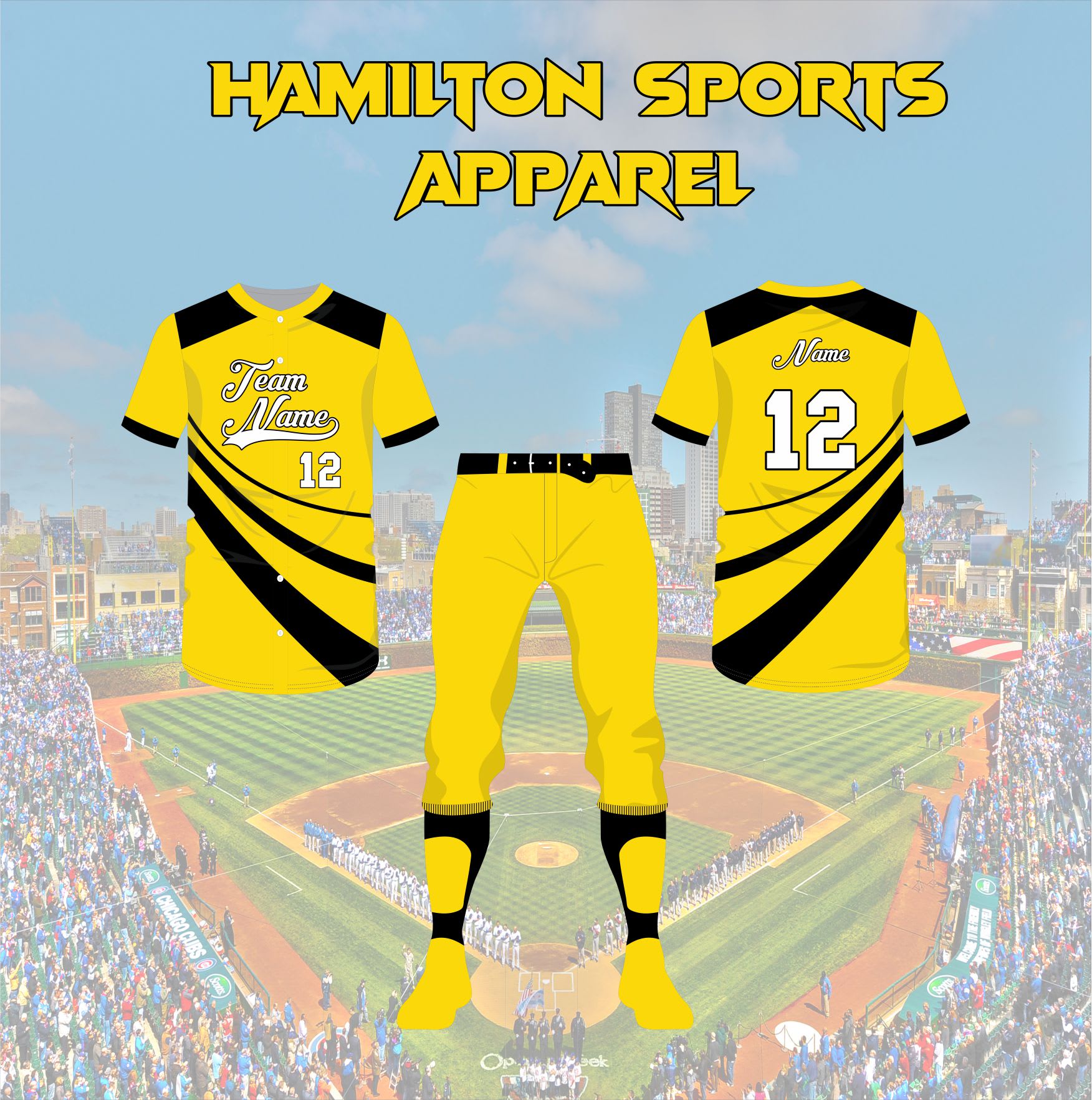 Custom Baseball Jersey | Team or Event Jersey | Personalize with Name and Number