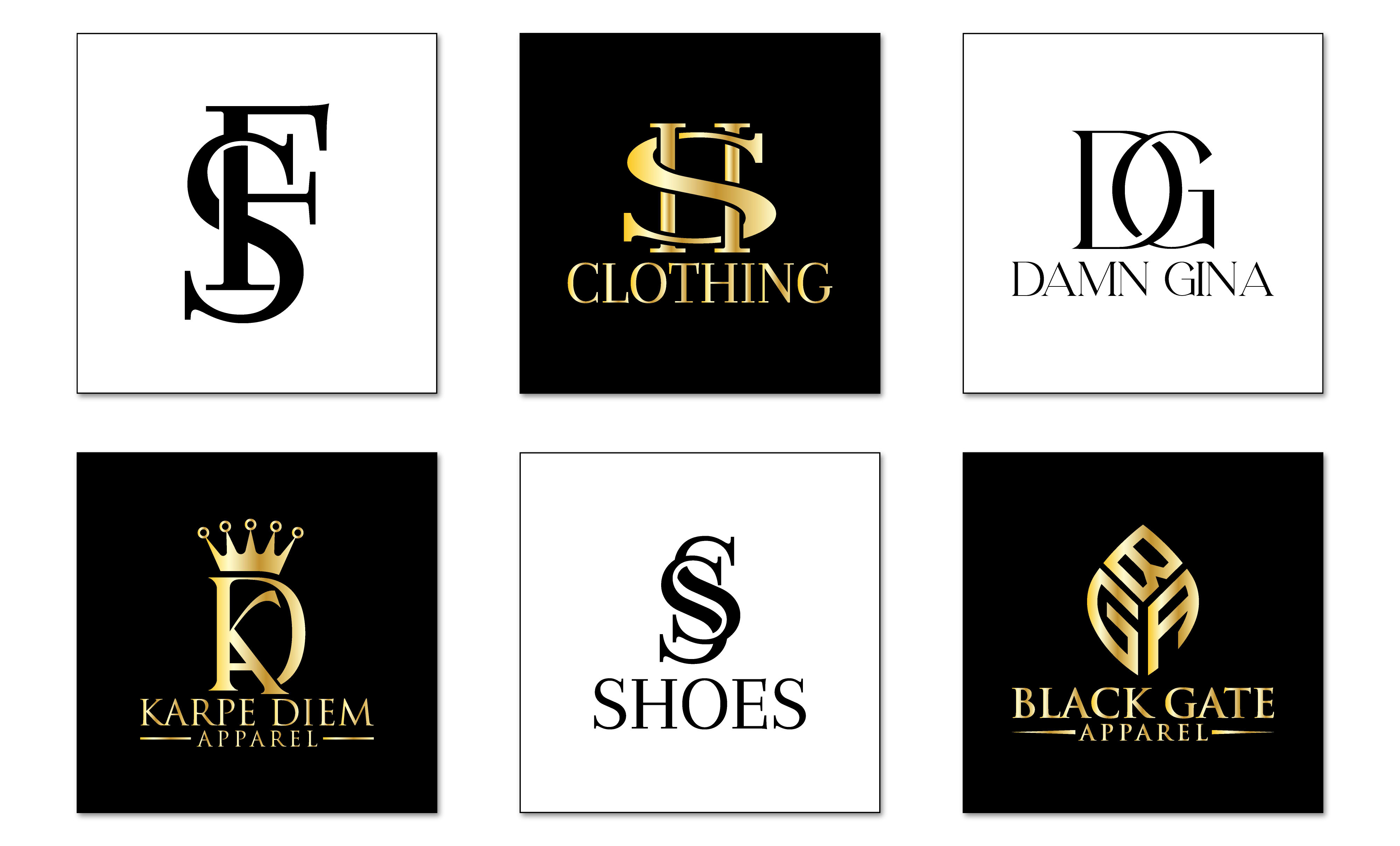 clothe brand Logo , fashion dress logo, Handm Template | PosterMyWall