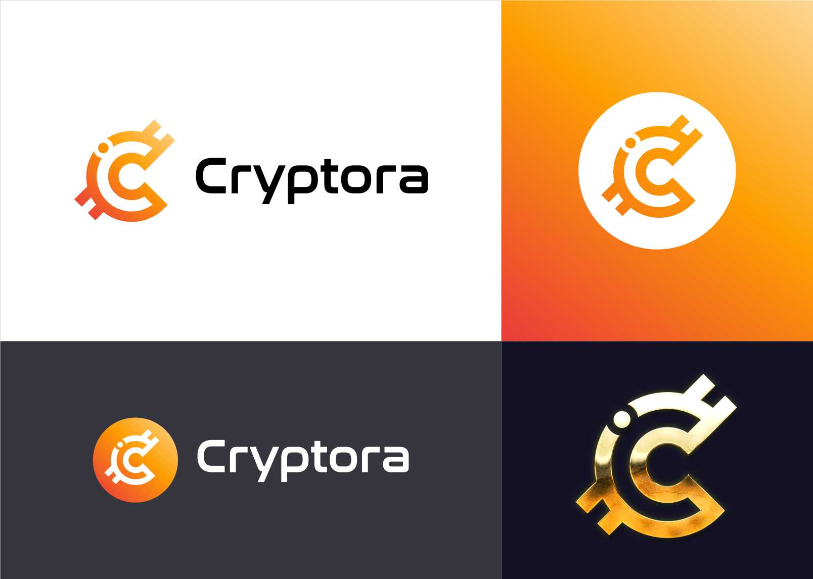 Design crypto logo with coin mockup by Alphatronmedia | Fiverr