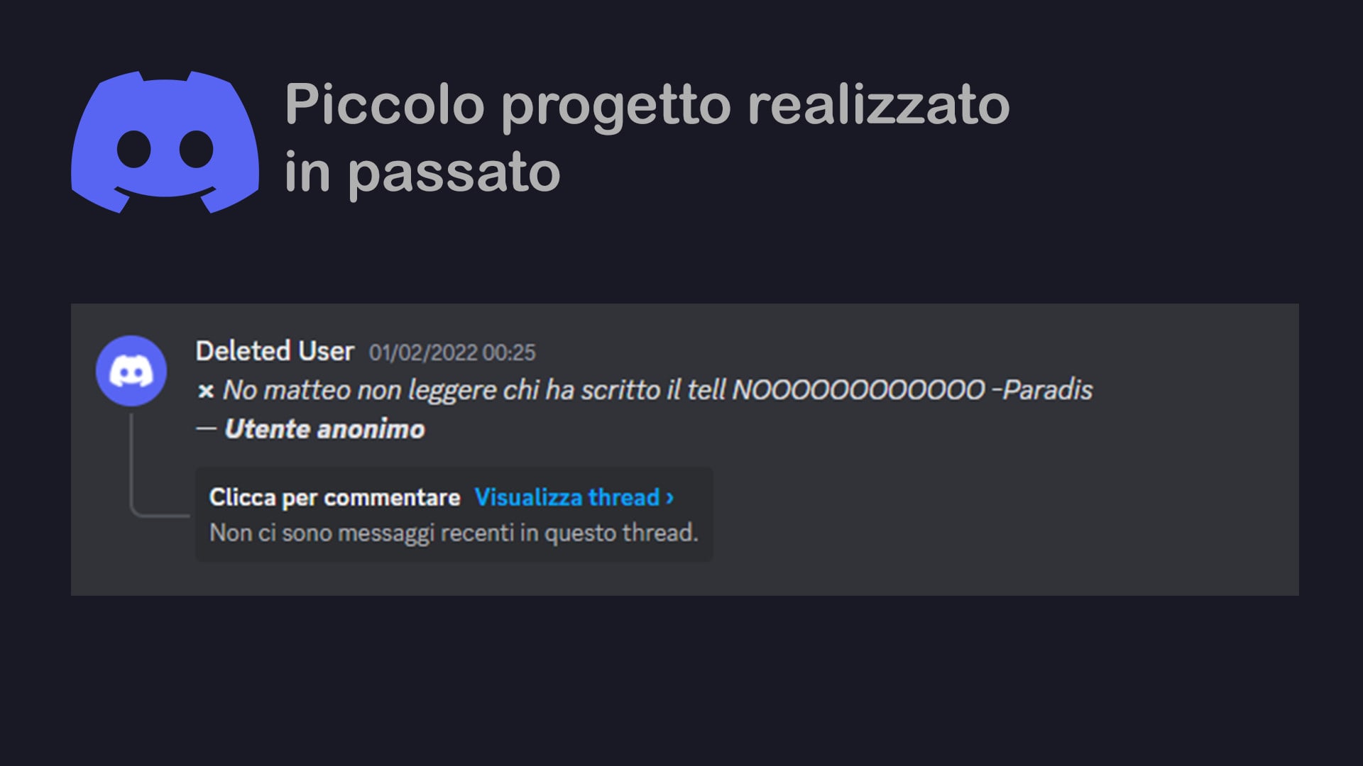 Realizzo la tua idea di bot discord in python