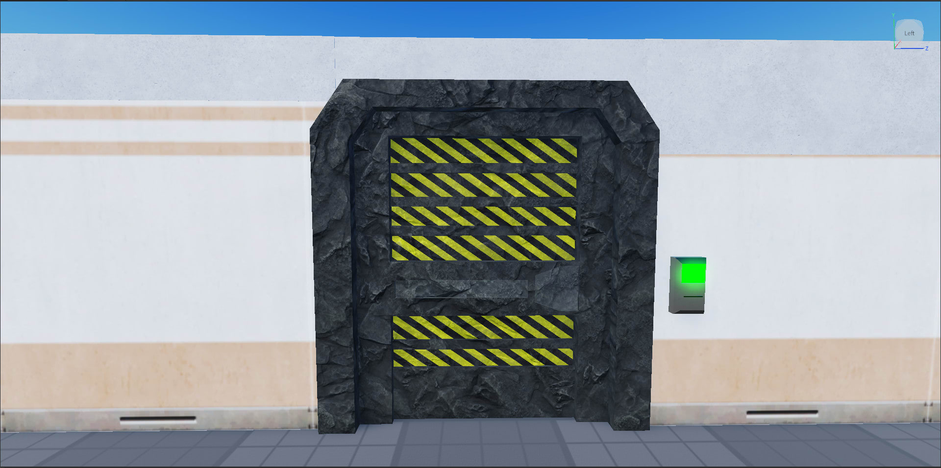 Build and script an scp door on roblox studio french or english by