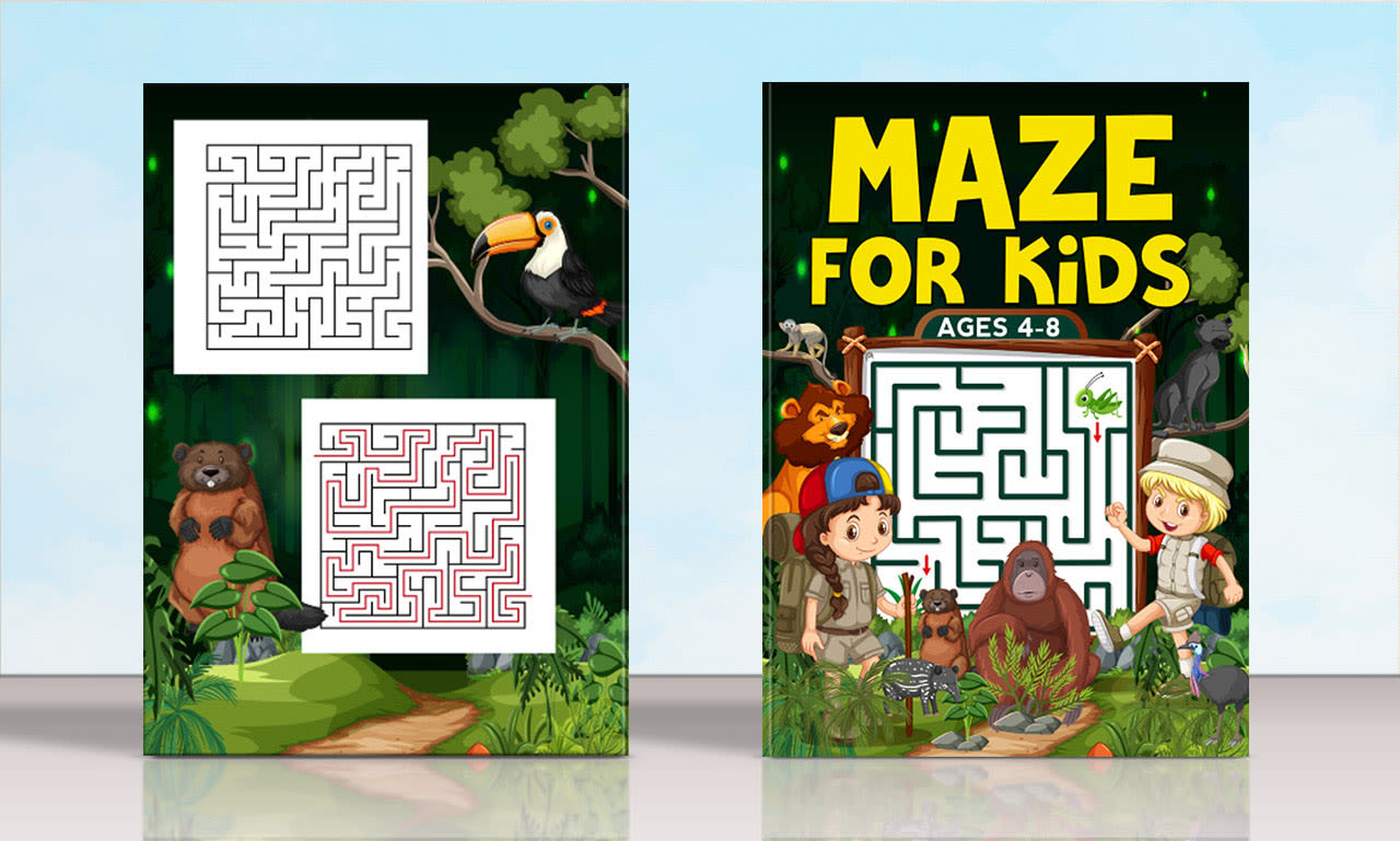 Mazes For Kids Ages 8-12: Car Ride Activities for Kids 9-12 | Maze Book for  Kids Ages 8-12, 8-10, 9-12 | Mazes Activity Book (Problem-Solving Activity