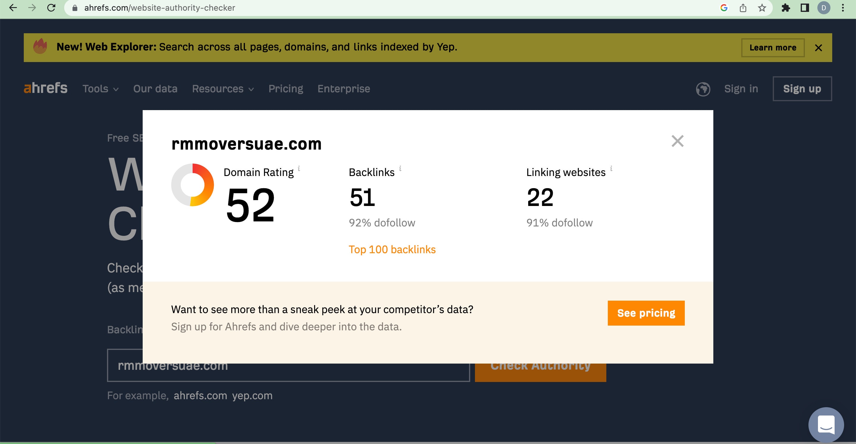 Da Pa Domain Authority Page Authority Checker Authority Checker