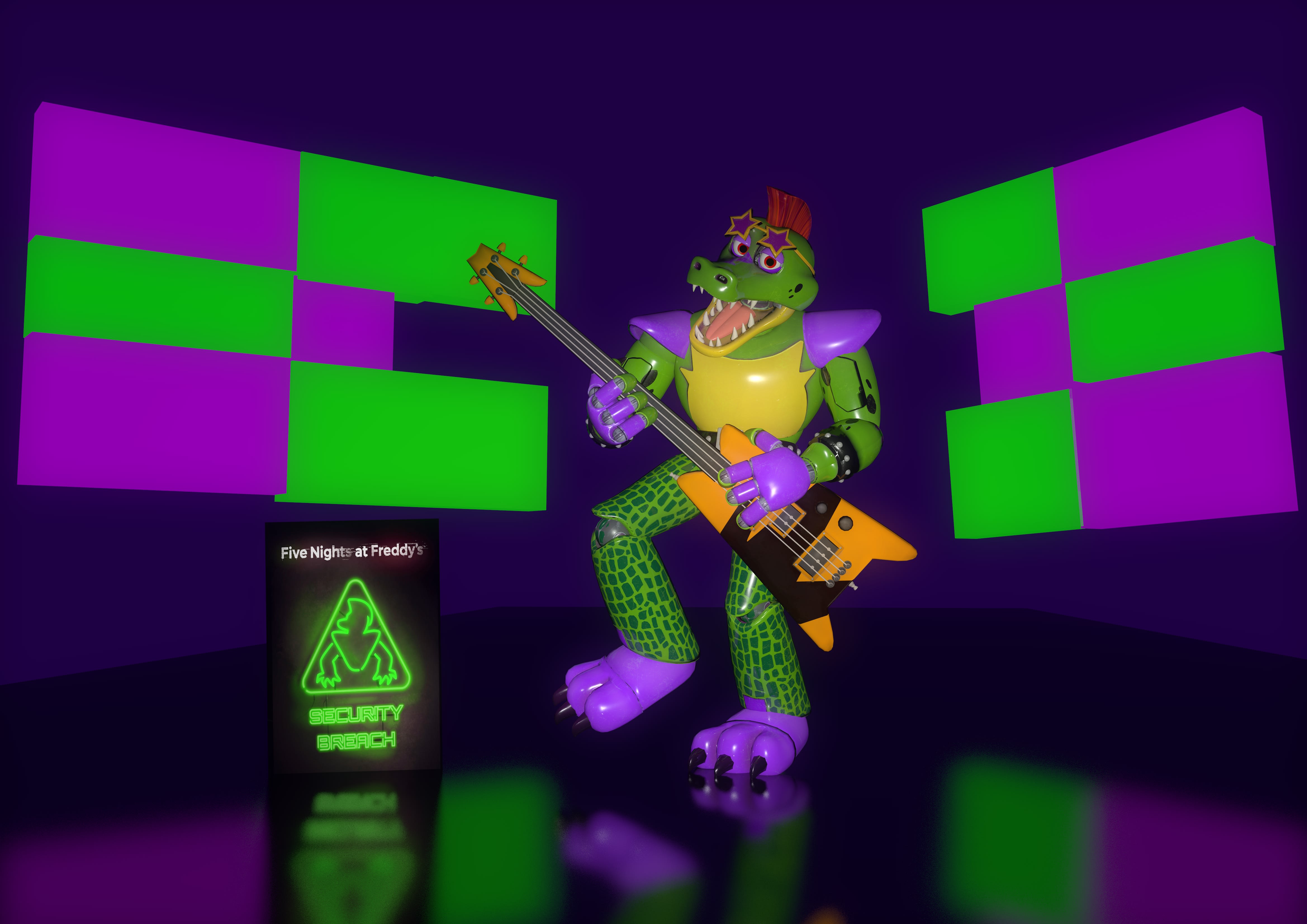 c4d fnaf) rule number 6 render : r/fivenightsatfreddys