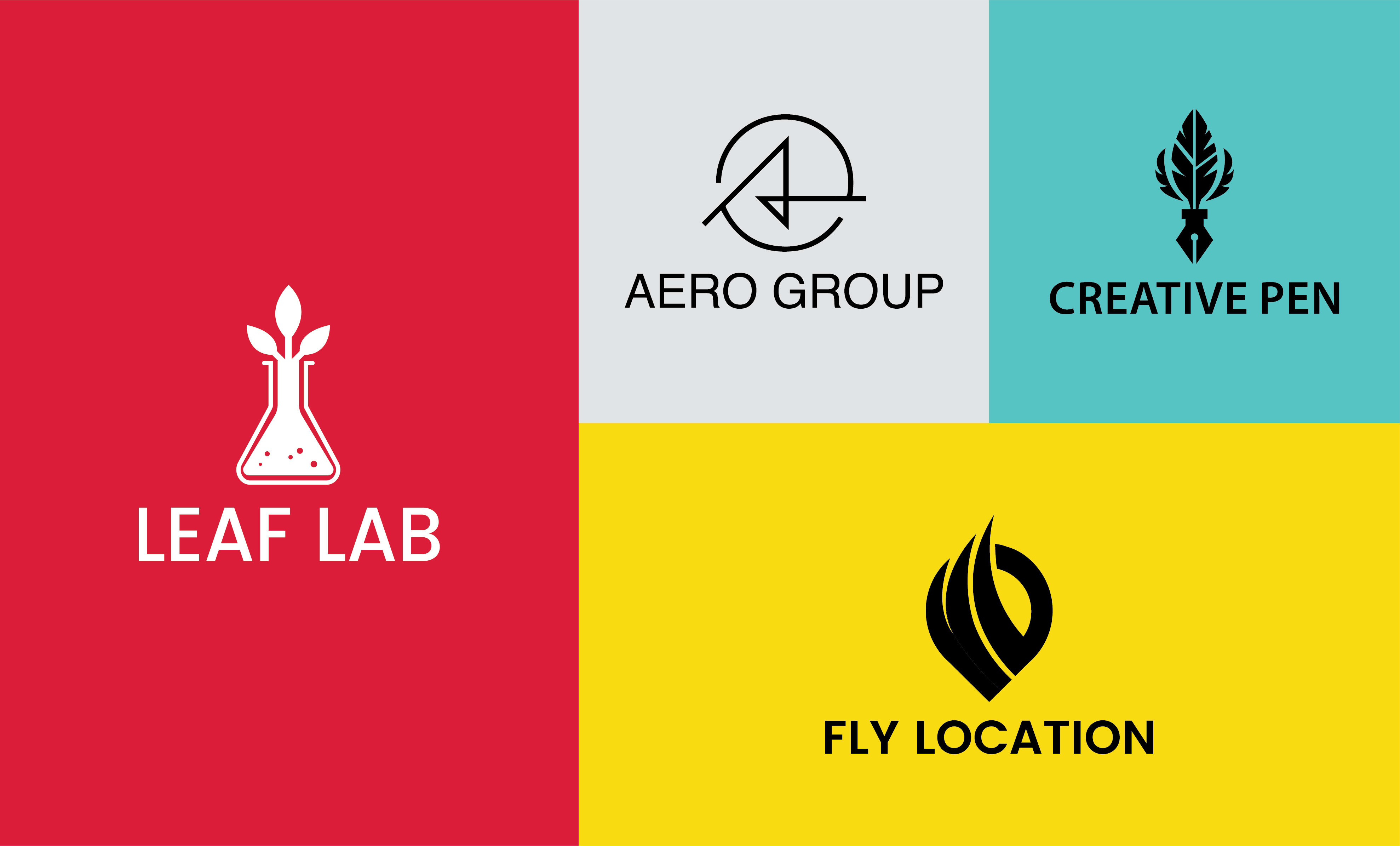 Do modern creative minimalist logo with unlimited revision by