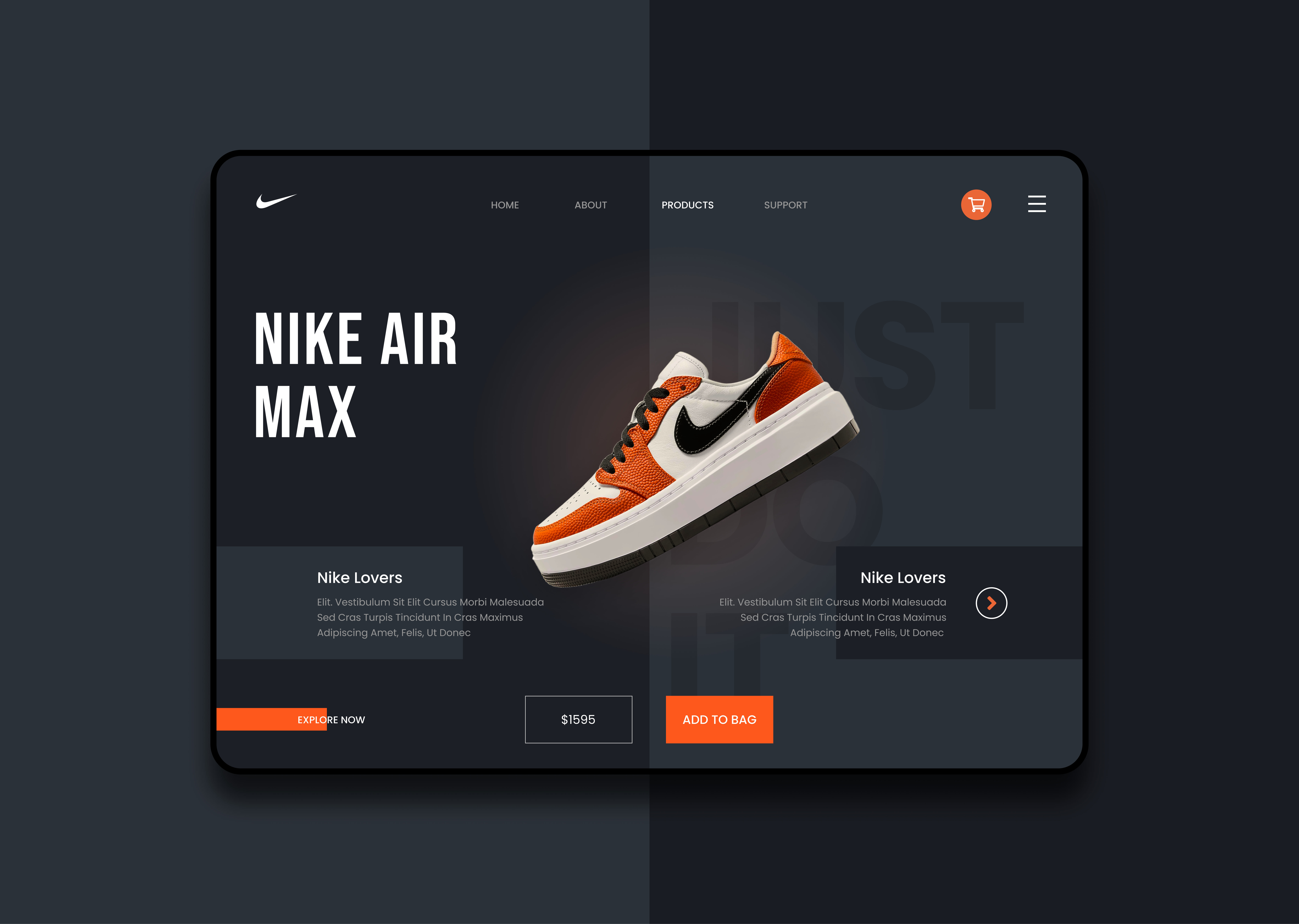 nike front end developer