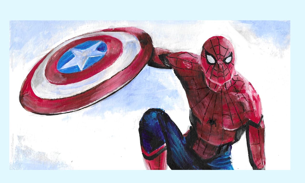 Marvel comics tableau acrylique plexiglas spiderman X-men captain