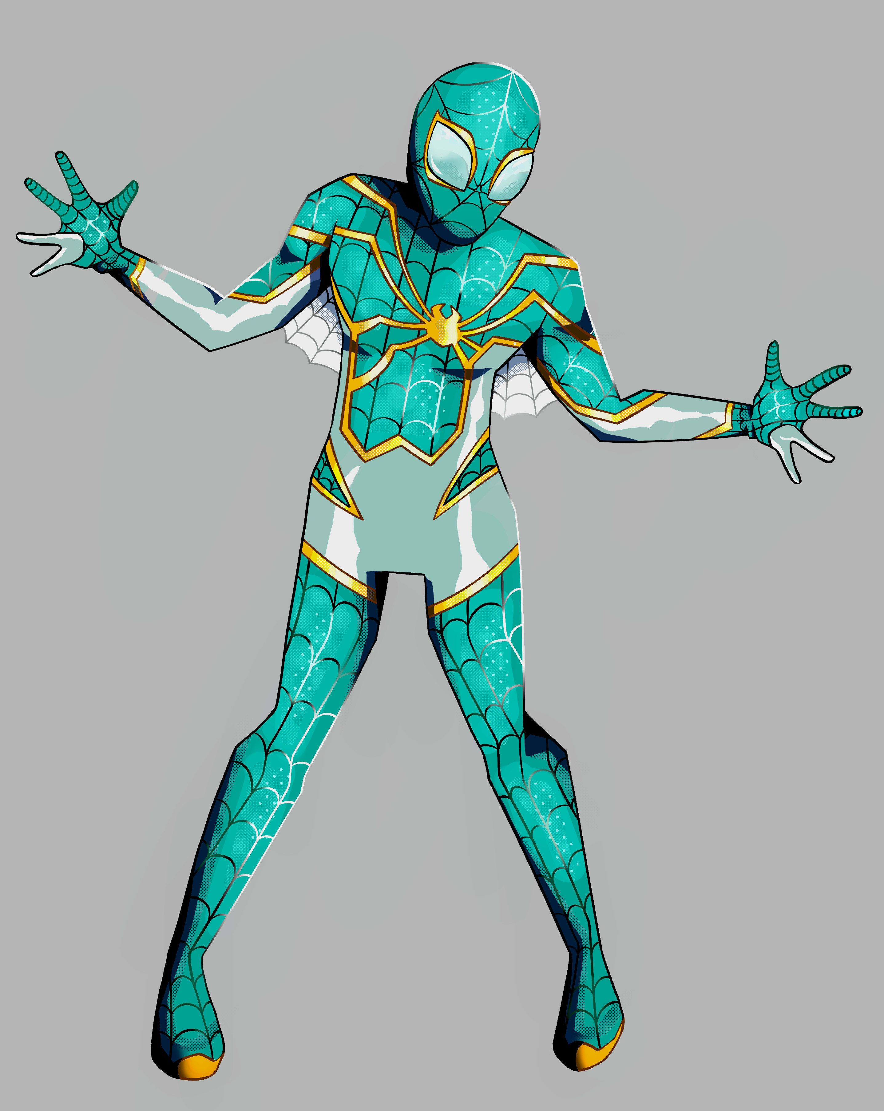 create your own spider man suit deisgn or spider sona