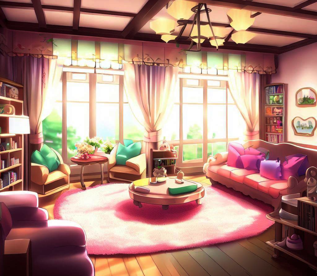 Discover more than 82 anime living room background night latest -  in.cdgdbentre