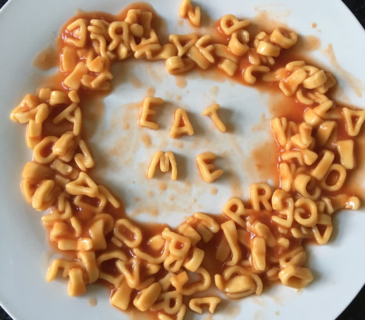 Create A Personalised Message Using Alphabet Spaghetti By Purplerainbow Fiverr