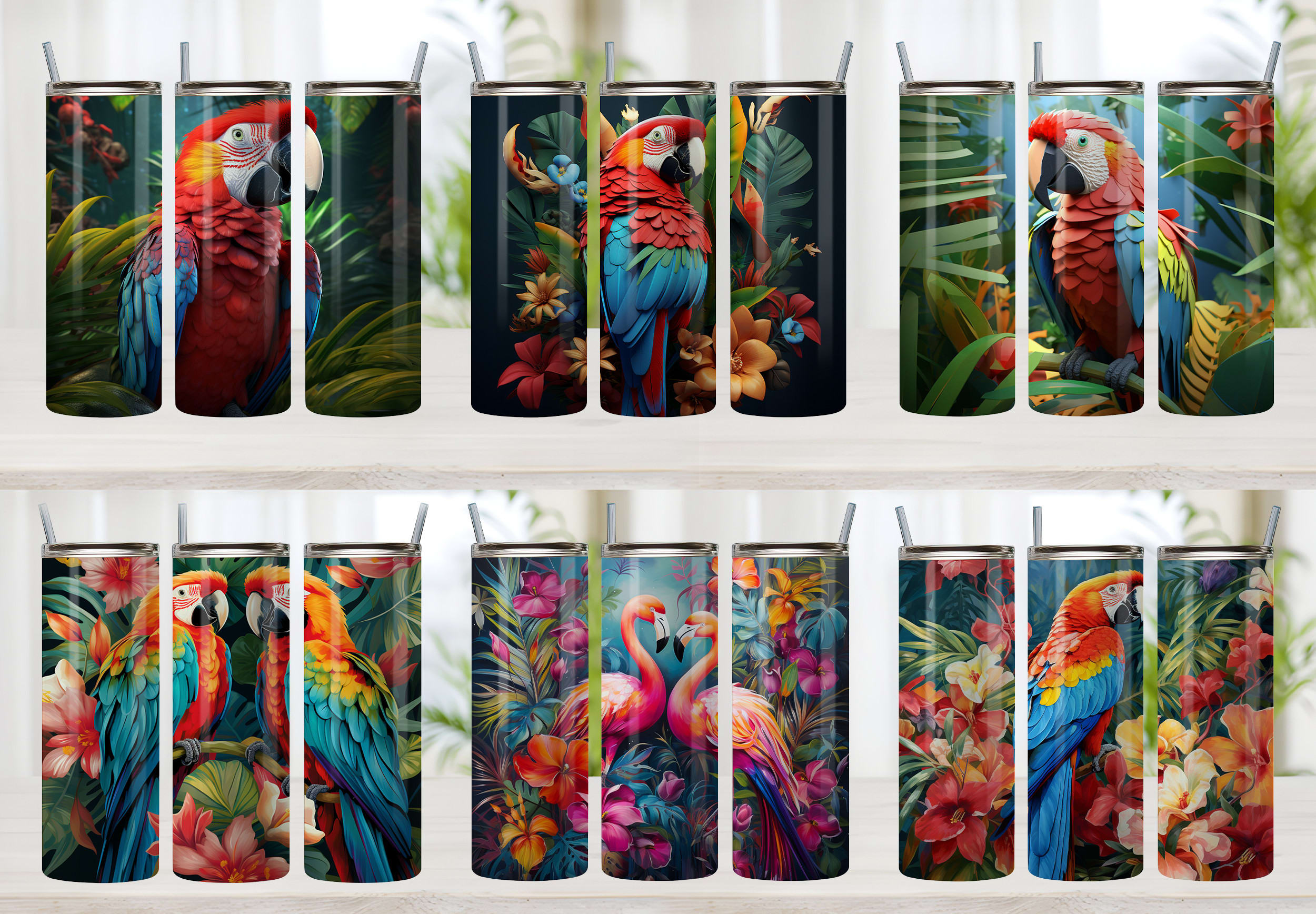 make unique 20oz 30oz tumbler sublimation design for