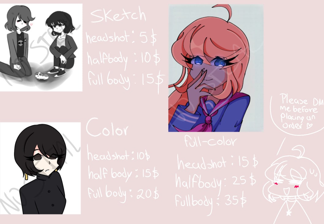 Draw your oc or yourself in spooky month style by Sumasenpai