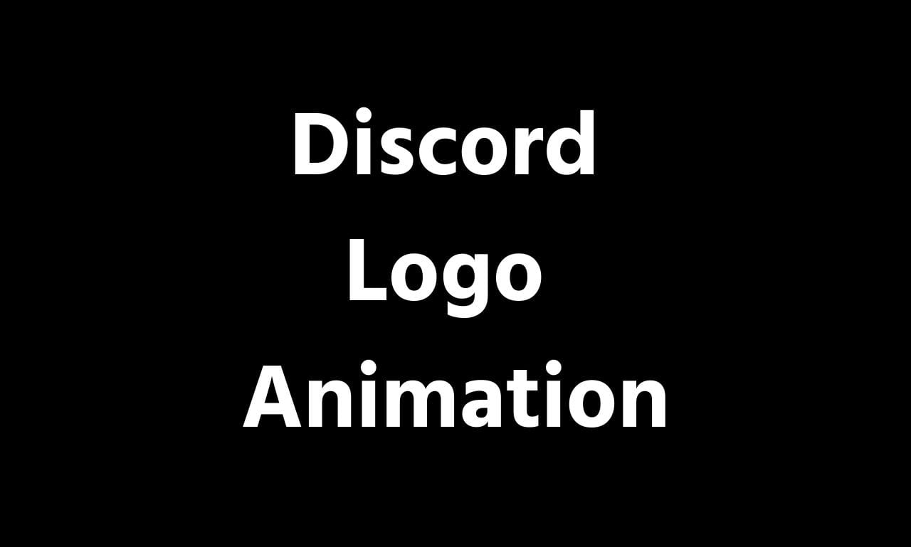 do animated discord logo, gif, banner, icon animation