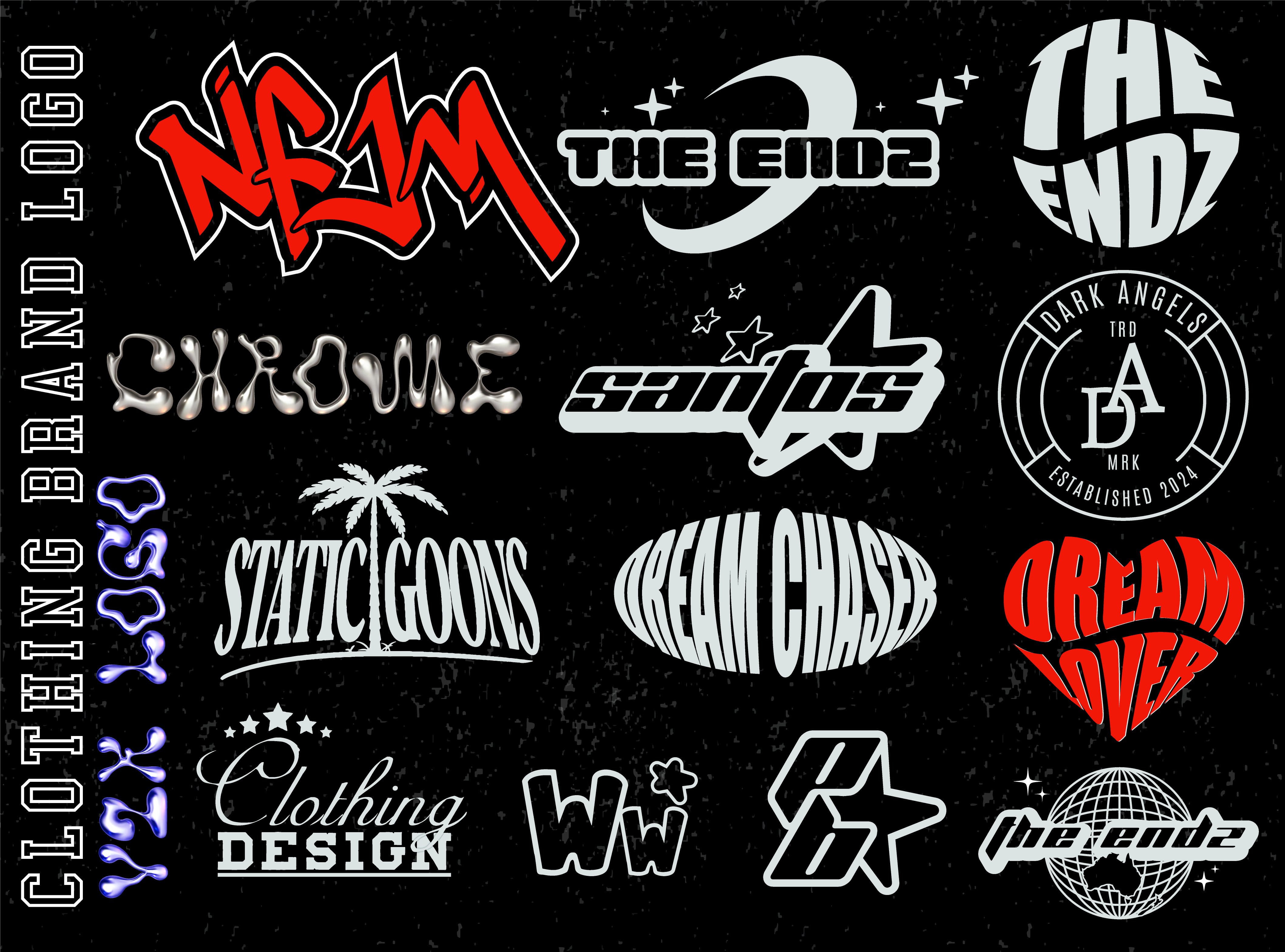 Brand Clothing Design Ai Clothing Brand Logo Ideas Logo Clothing