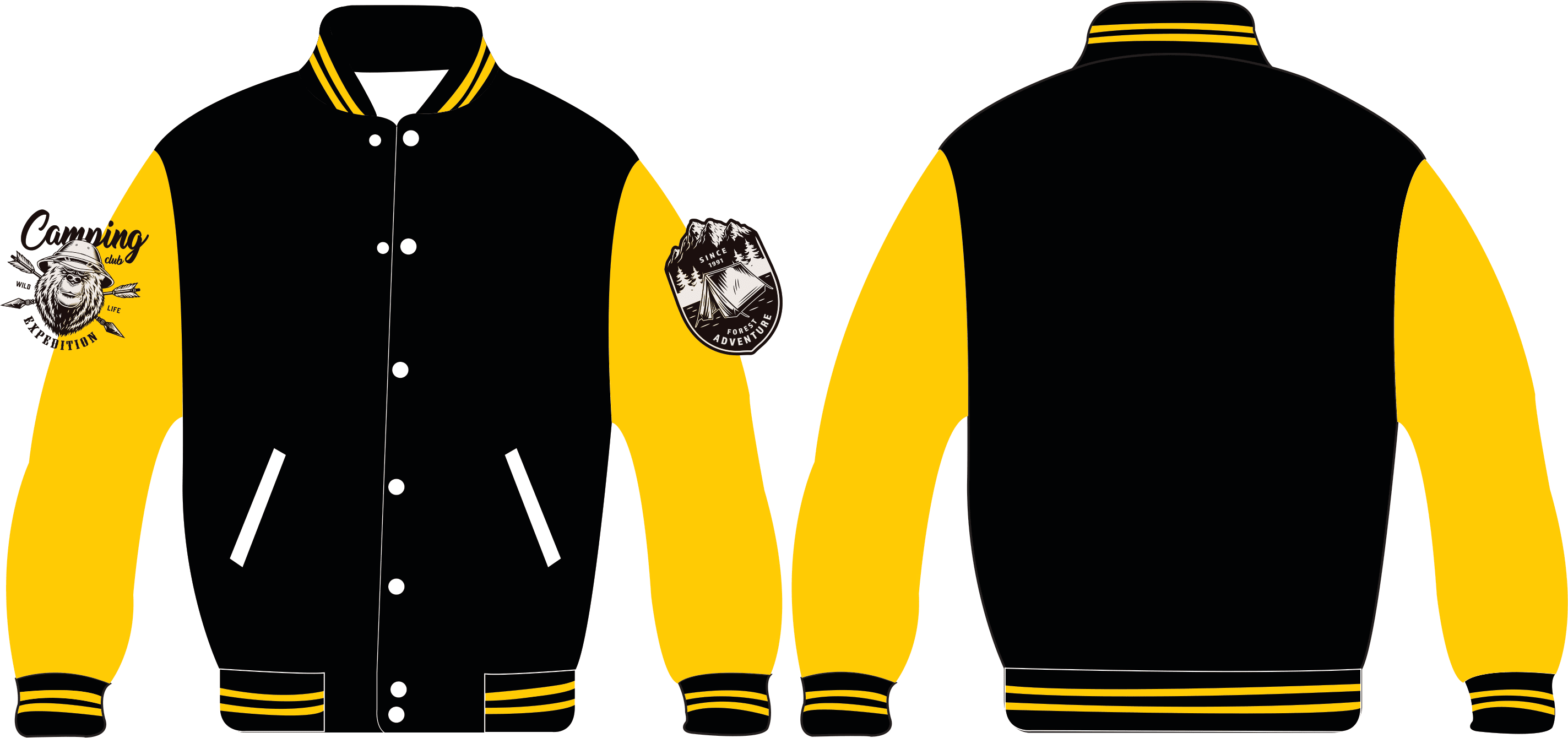 Bomber Jacket Mockup Psd Free Png Mock Up Bomber Jacket Men's