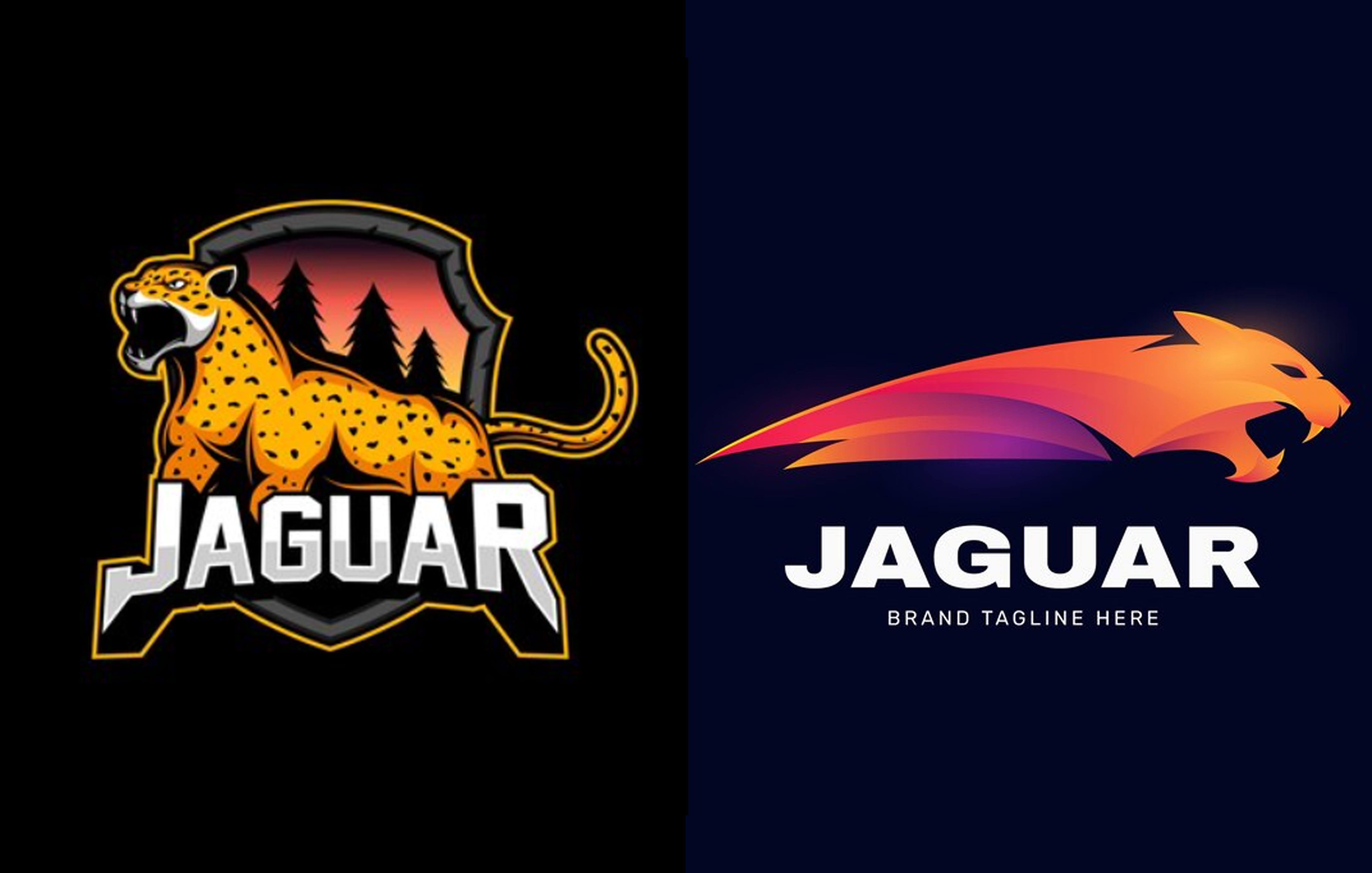 Puma and jaguar logo on sale