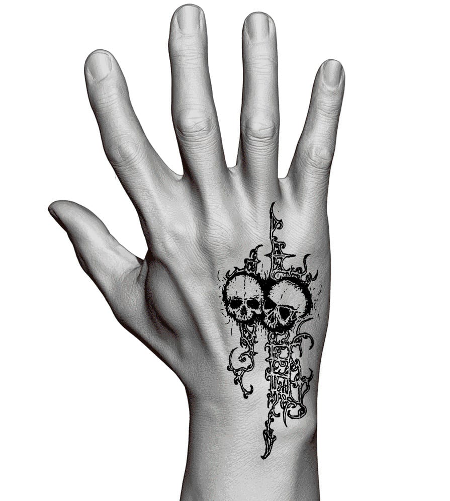 Tattoos Siombail Ceartais Cyber Sigilism Tattoo Belgium