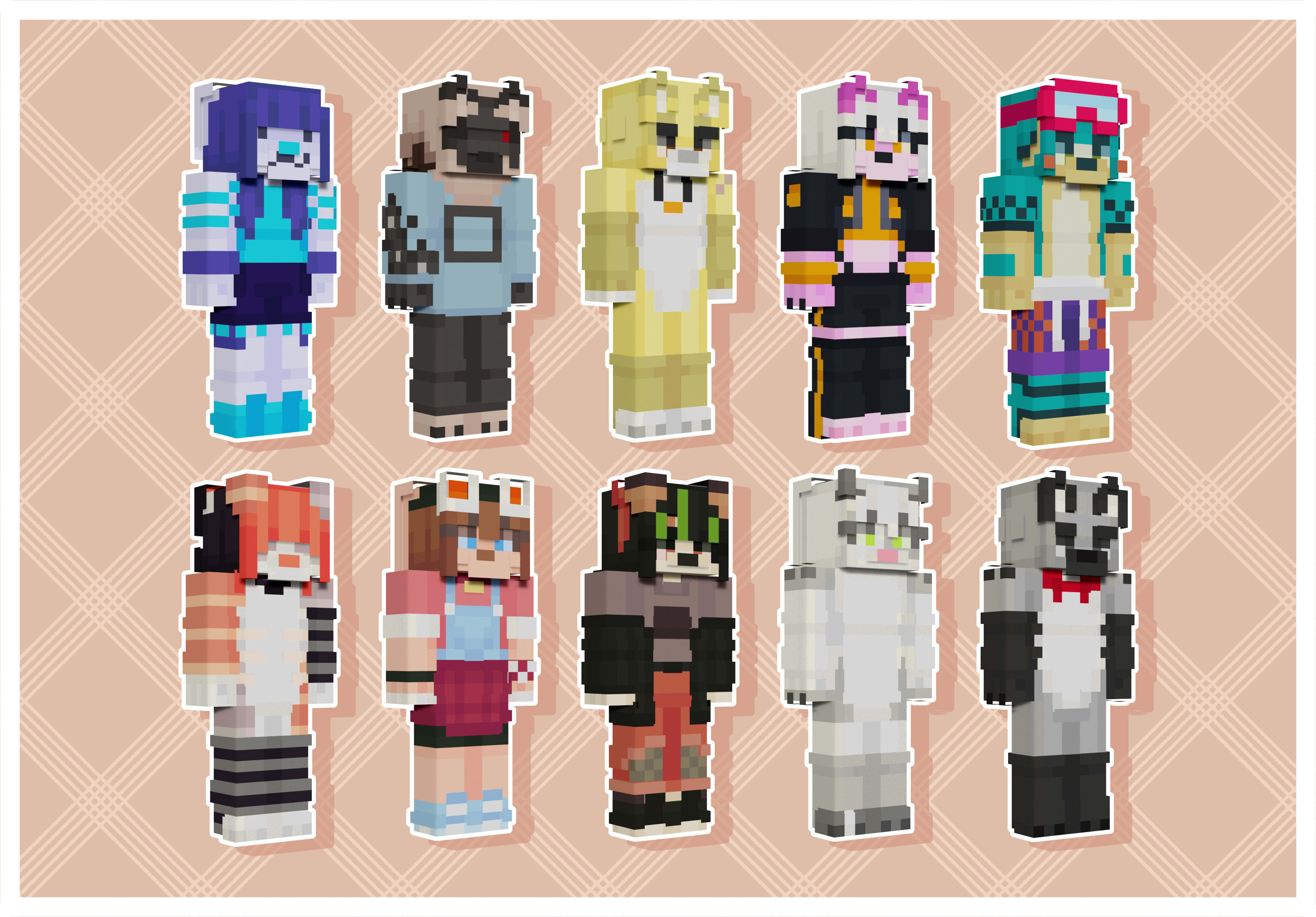 Crea la tua skin di minecraft