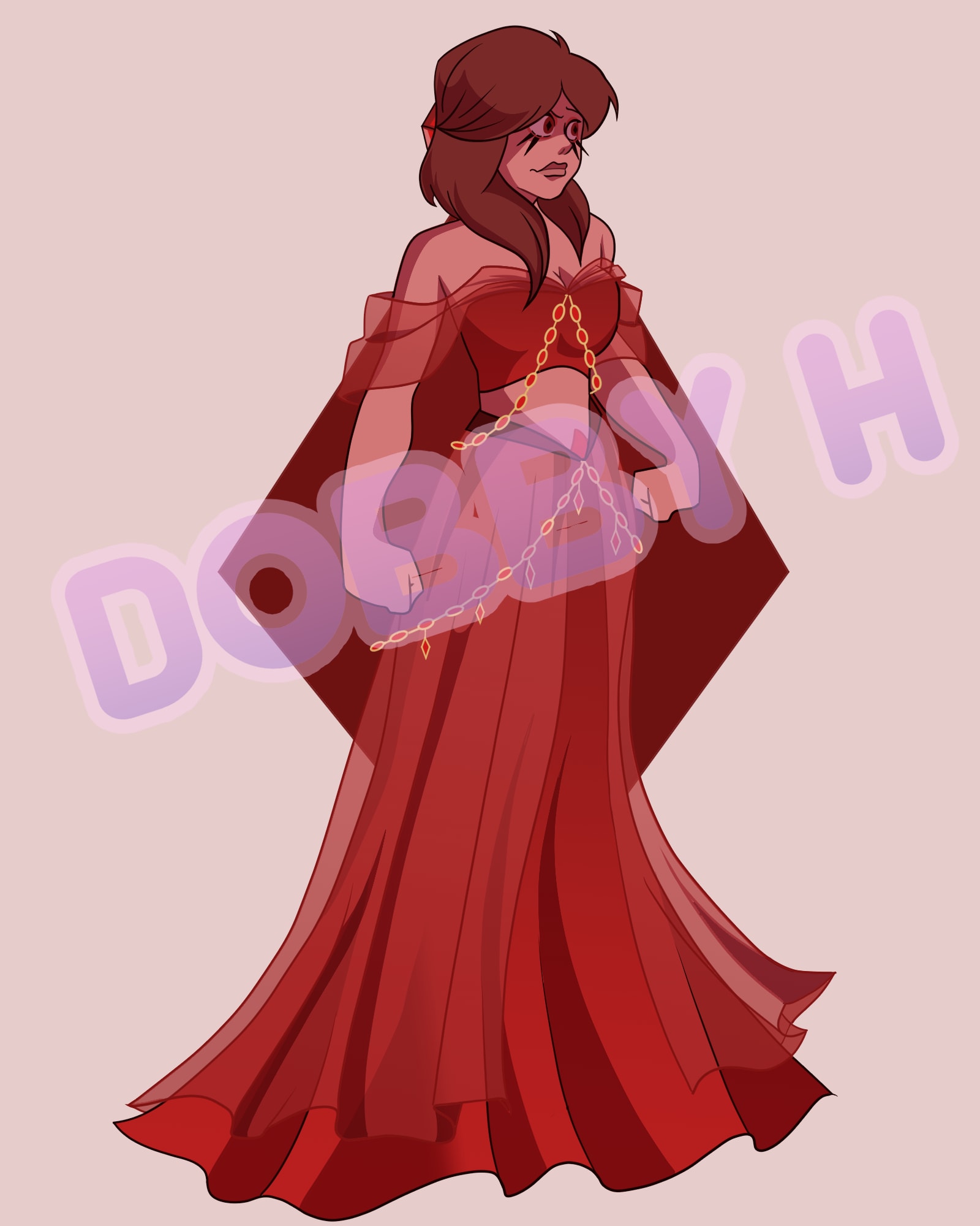 Steven Universe Male Red Diamond ArtStation Yellow Diamond [Steven