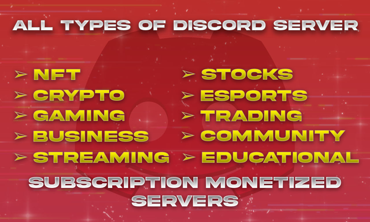 Do best discord server setup within 10 hours by Fatimdesigner | Fiverr