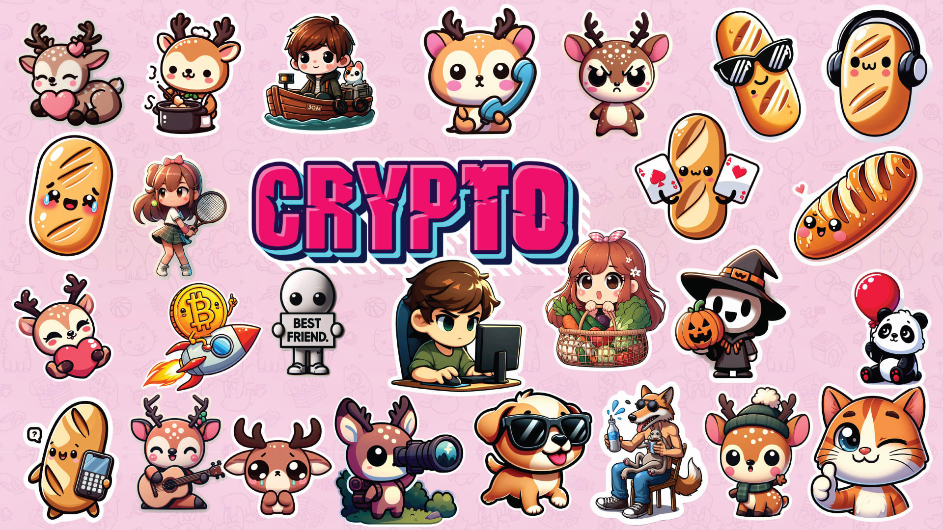 Create 100 whatsapp stickers with unlimited revisions by Abdulkareem4gig |  Fiverr