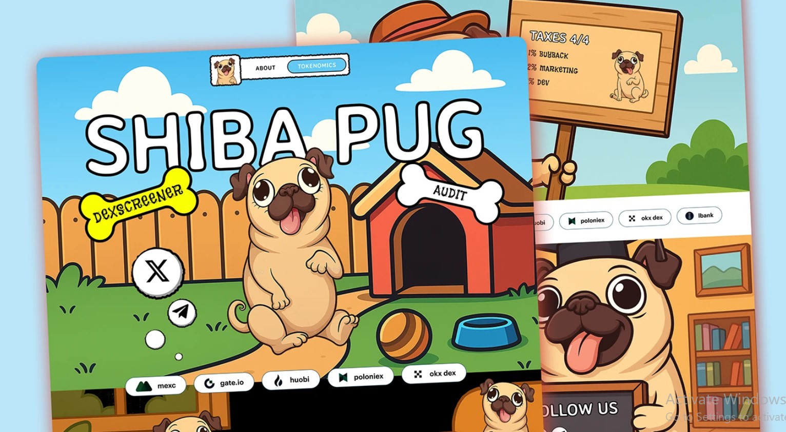 Meme coin website meme website meme coin token website crypto website meme  pepe by Diamite_techy | Fiverr