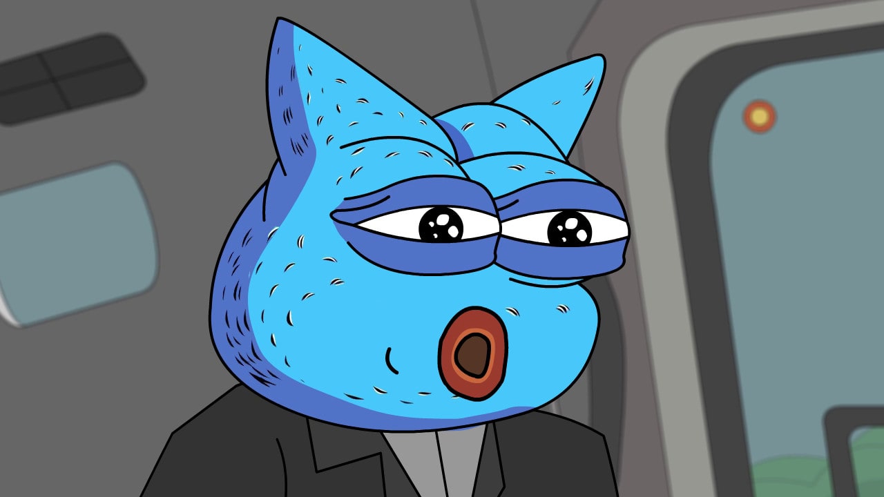 Make 2d animated gif, animated video, pepe style crypto meme by Artwizard9  | Fiverr