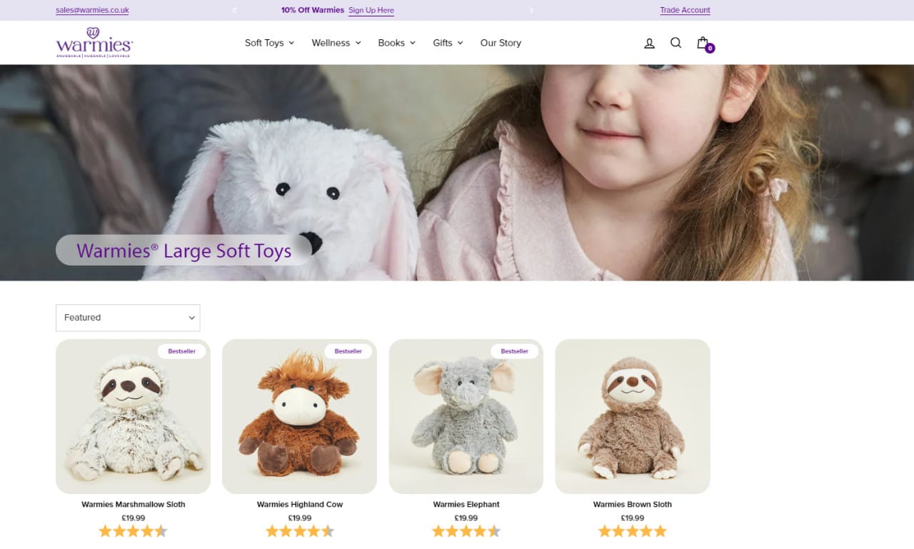 build figures teddy bear shopify store plushie ecommerce website baby toy  sto