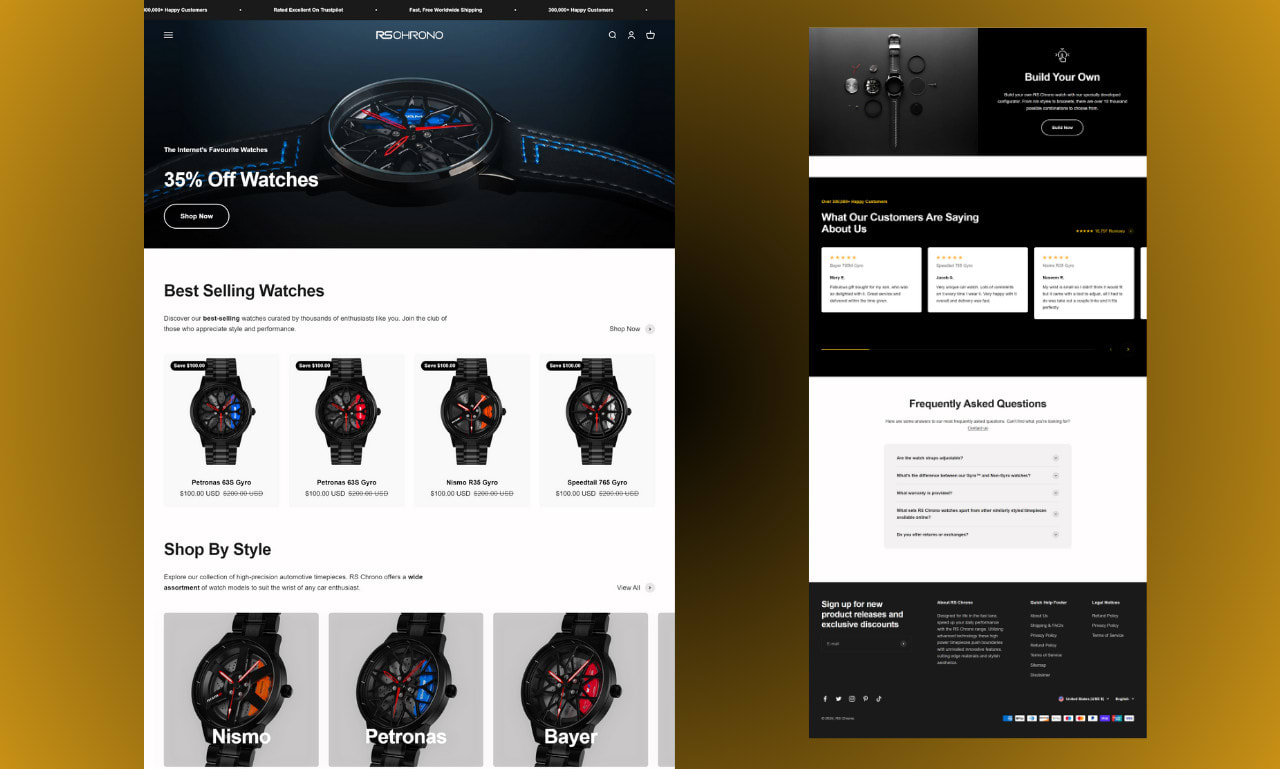 Shopify Watch Selling Website Free Watch Store Shopify Theme