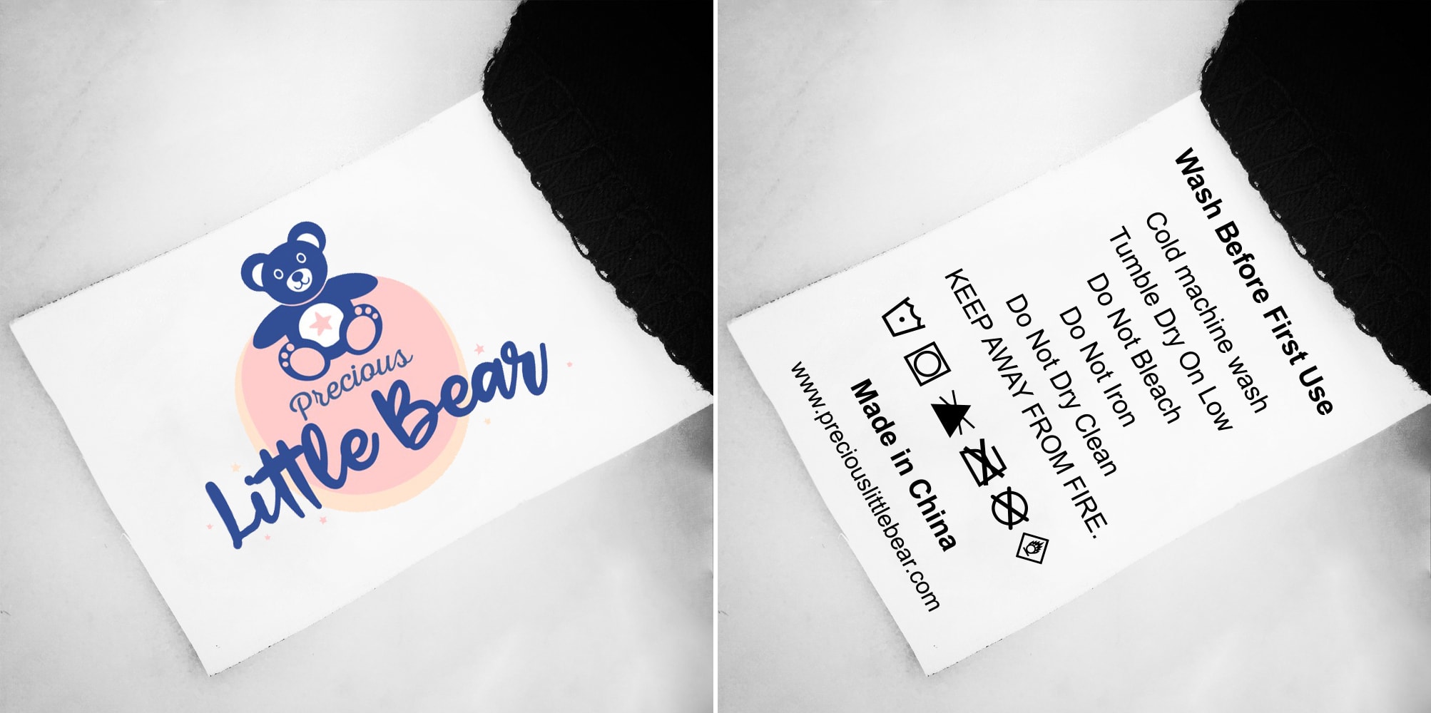 Design hang tags and clothing labels by Rauf4u | Fiverr