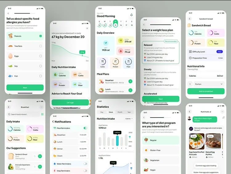 Develop food delivery app nutrition and meal plan app by Bqs_dev
